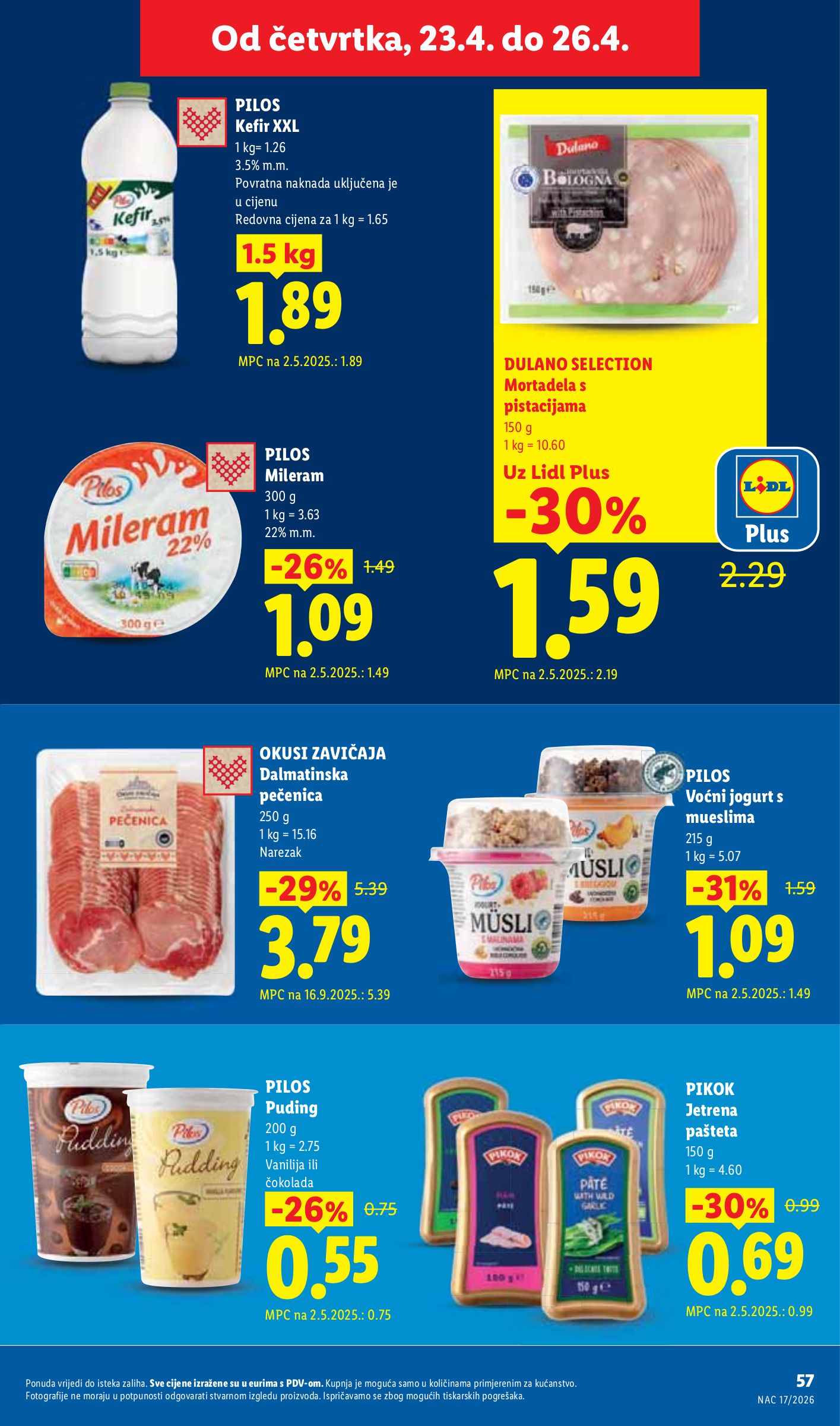 lidl - Lidl letak za sljedeći tjedan od ponedjeljka 20.04.2026 do nedjelje 26.04.2026 - page: 57