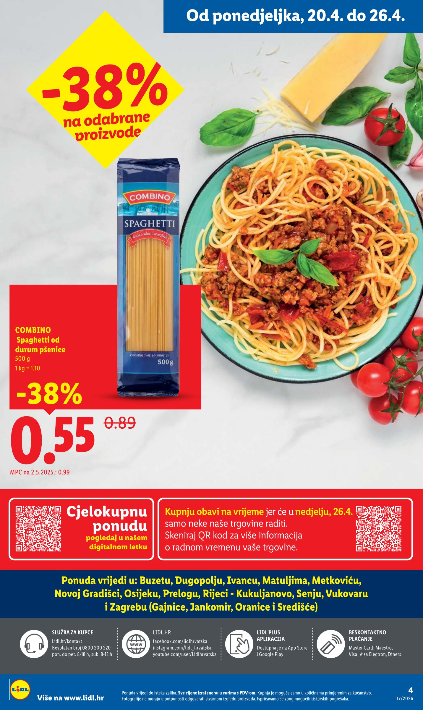lidl - Aktualni Lidl - Super Ponuda katalog vrijedi od ponedjeljka 20.04.2026 do nedjelje 26.04.2026 - page: 4