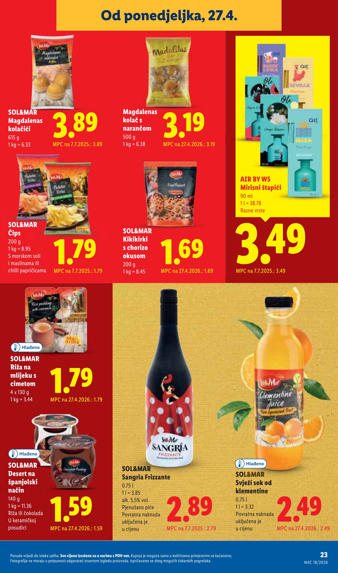 lidl - Lidl letak za sljedeći tjedan od ponedjeljka 27.04.2026 do nedjelje 03.05.2026 - page: 23