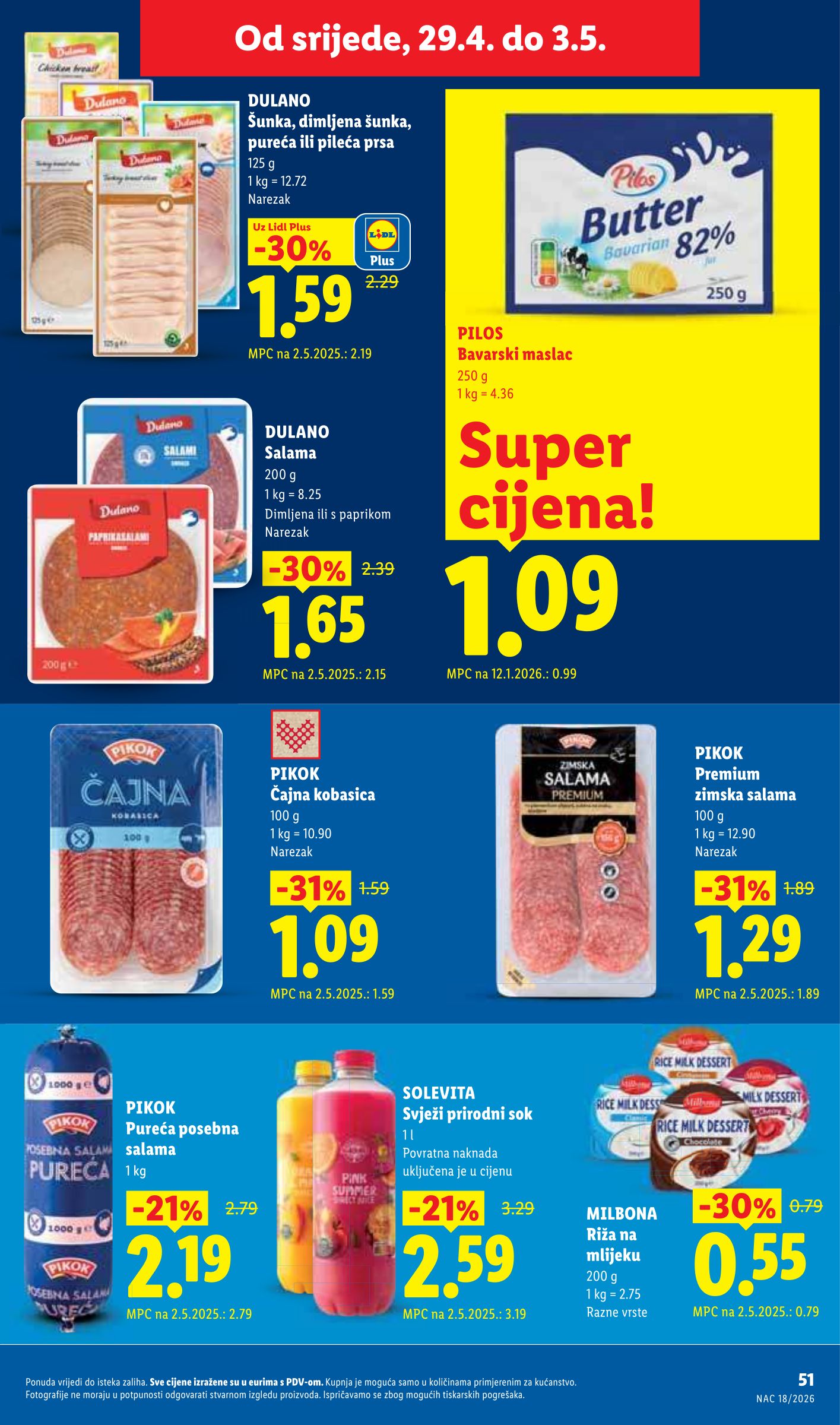 lidl - Lidl letak za sljedeći tjedan od ponedjeljka 27.04.2026 do nedjelje 03.05.2026 - page: 51
