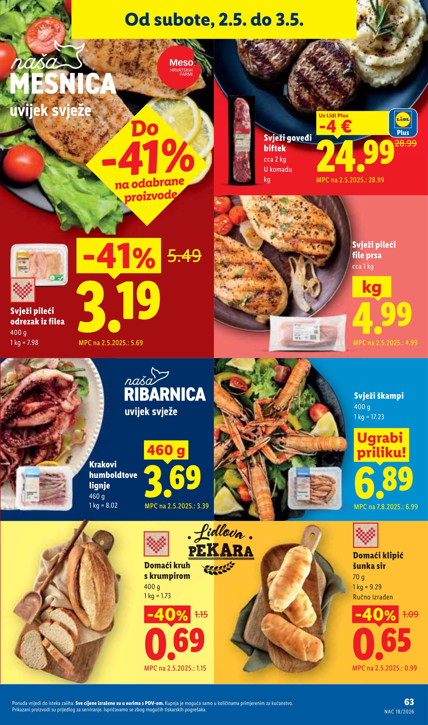 lidl - Lidl letak za sljedeći tjedan od ponedjeljka 27.04.2026 do nedjelje 03.05.2026 - page: 63