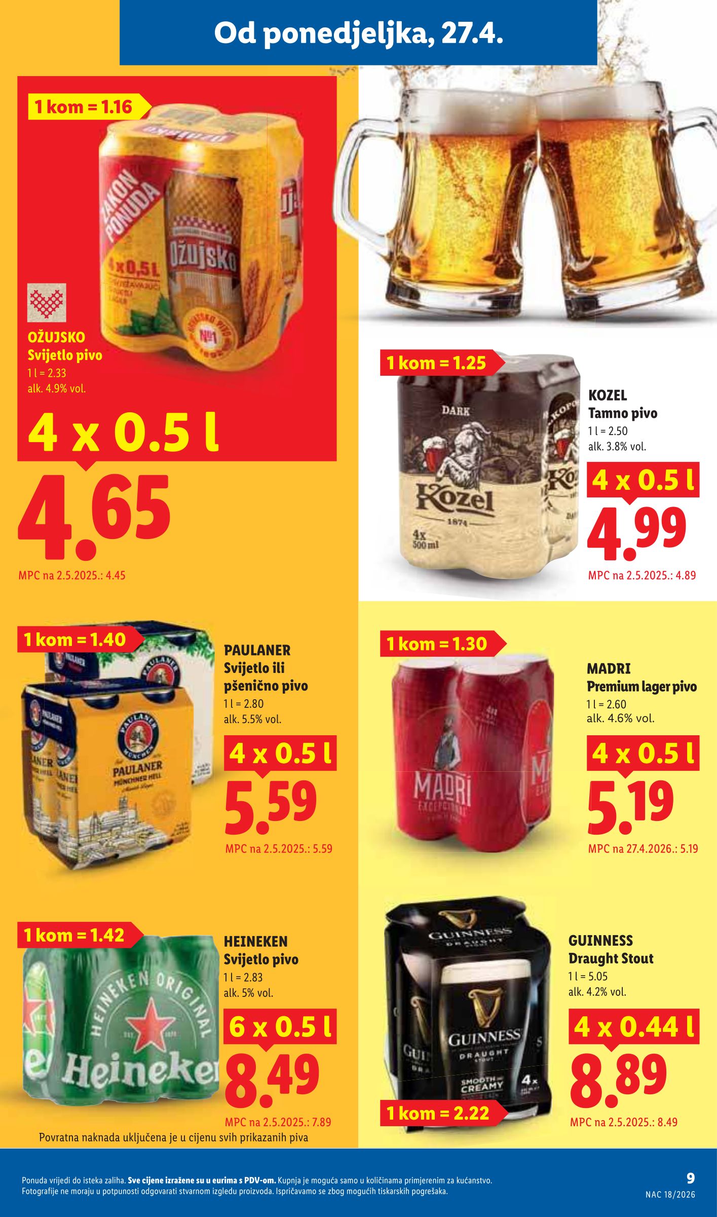 lidl - Lidl letak za sljedeći tjedan od ponedjeljka 27.04.2026 do nedjelje 03.05.2026 - page: 9