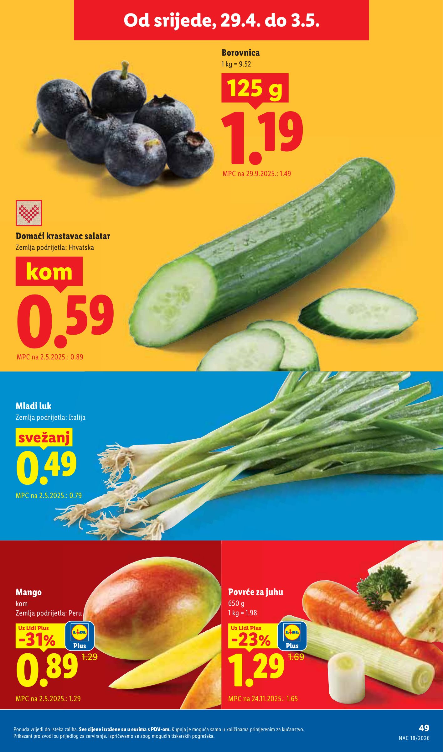 lidl - Lidl letak za sljedeći tjedan od ponedjeljka 27.04.2026 do nedjelje 03.05.2026 - page: 49