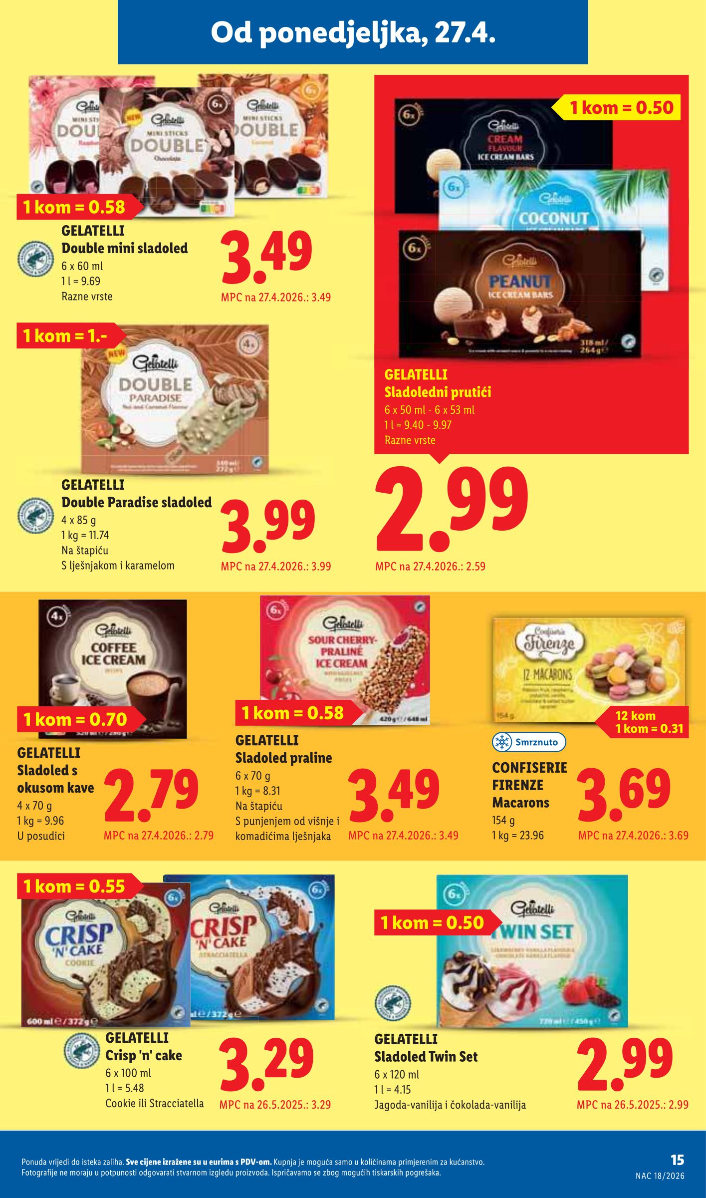 lidl - Lidl letak za sljedeći tjedan od ponedjeljka 27.04.2026 do nedjelje 03.05.2026 - page: 15