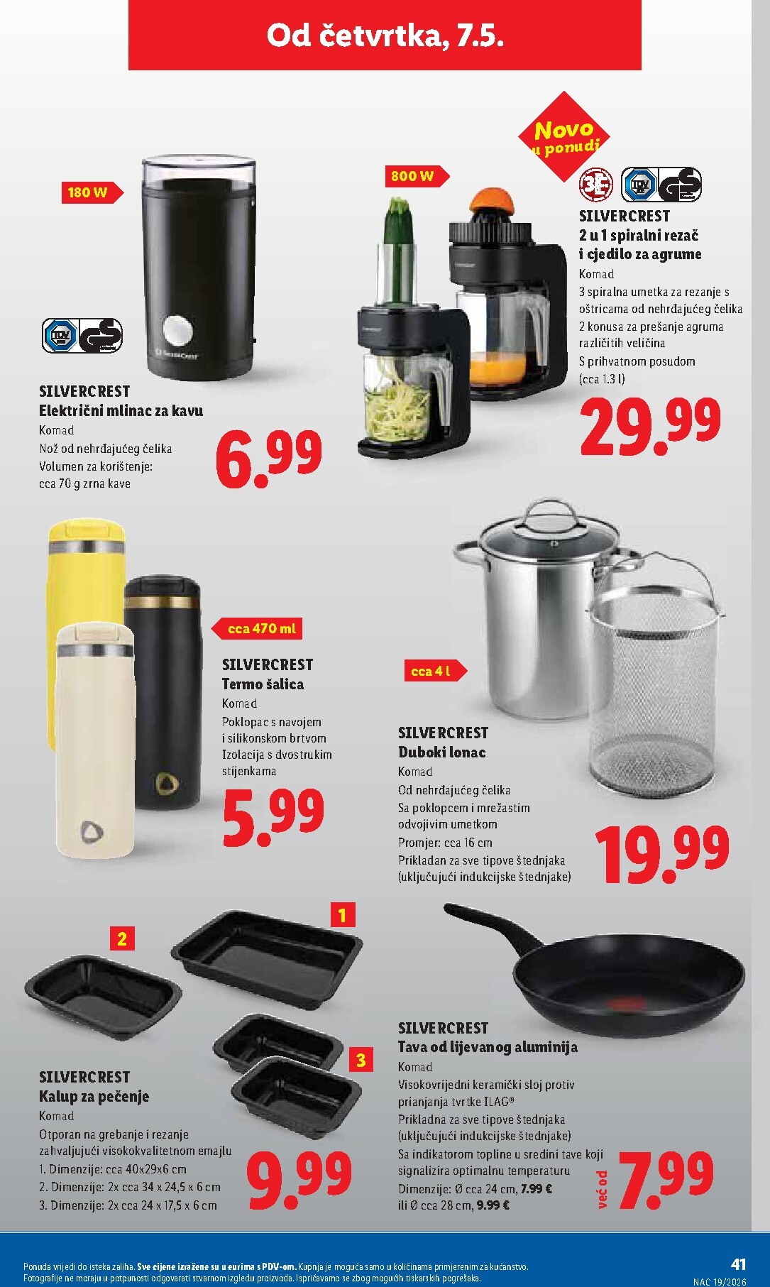 lidl - Lidl letak za sljedeći tjedan od ponedjeljka 04.05.2026 do nedjelje 10.05.2026 - page: 41