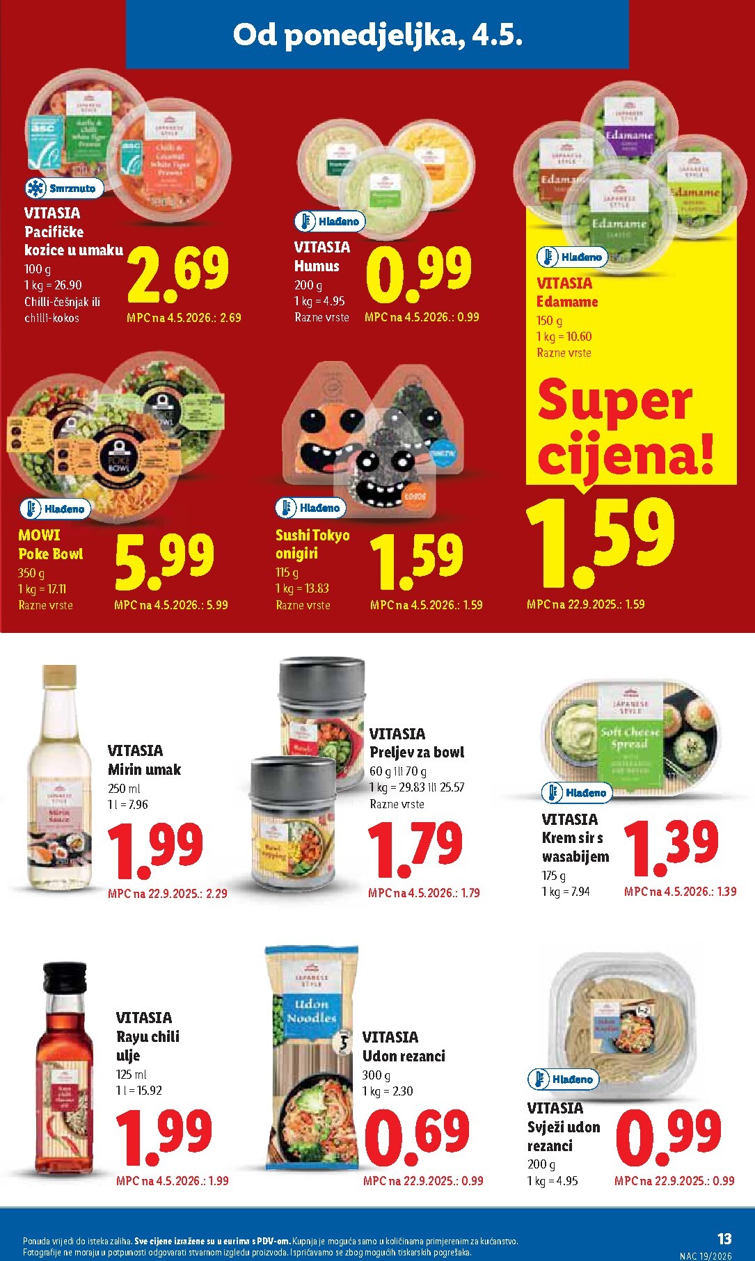 lidl - Lidl letak za sljedeći tjedan od ponedjeljka 04.05.2026 do nedjelje 10.05.2026 - page: 13