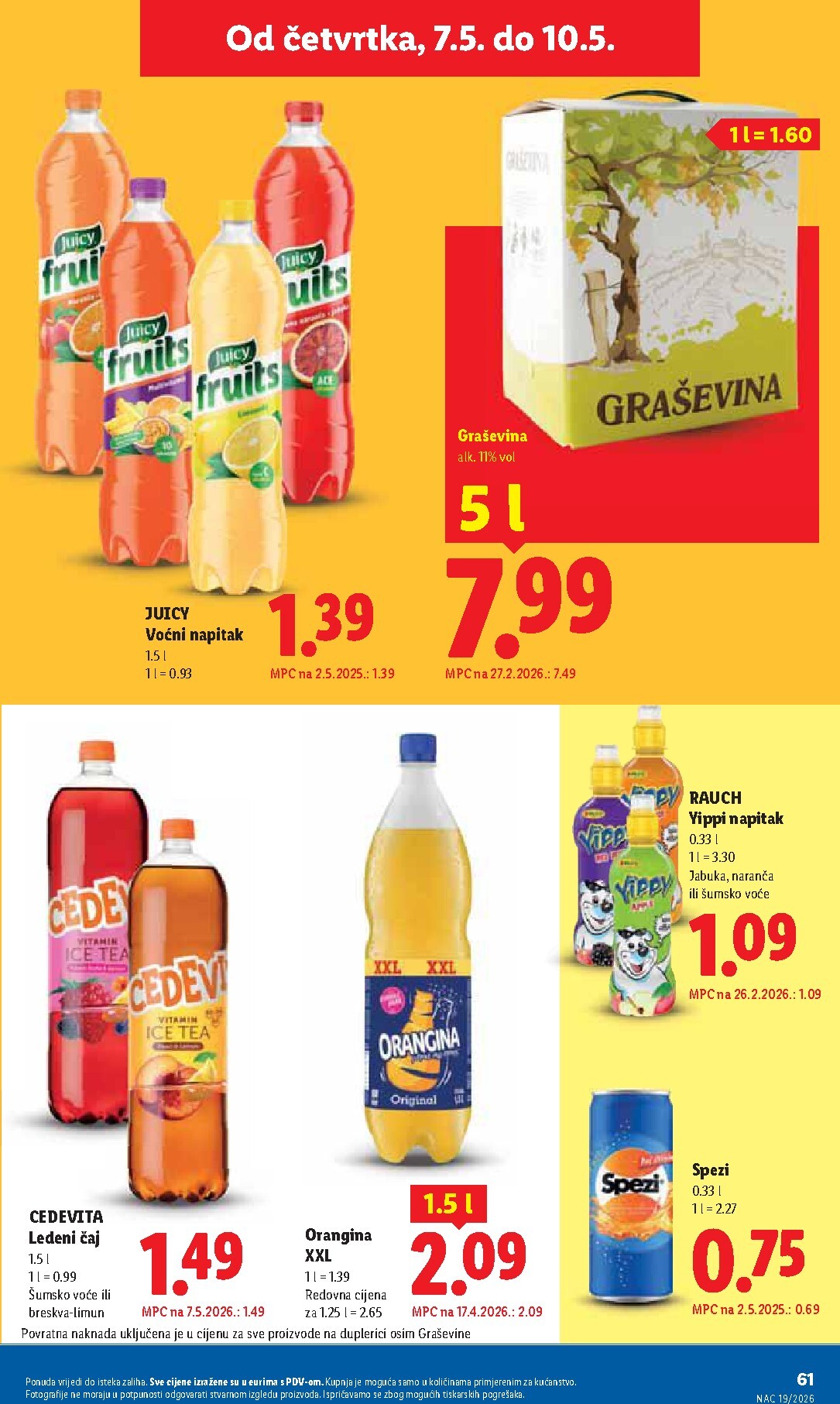 lidl - Lidl letak za sljedeći tjedan od ponedjeljka 04.05.2026 do nedjelje 10.05.2026 - page: 61