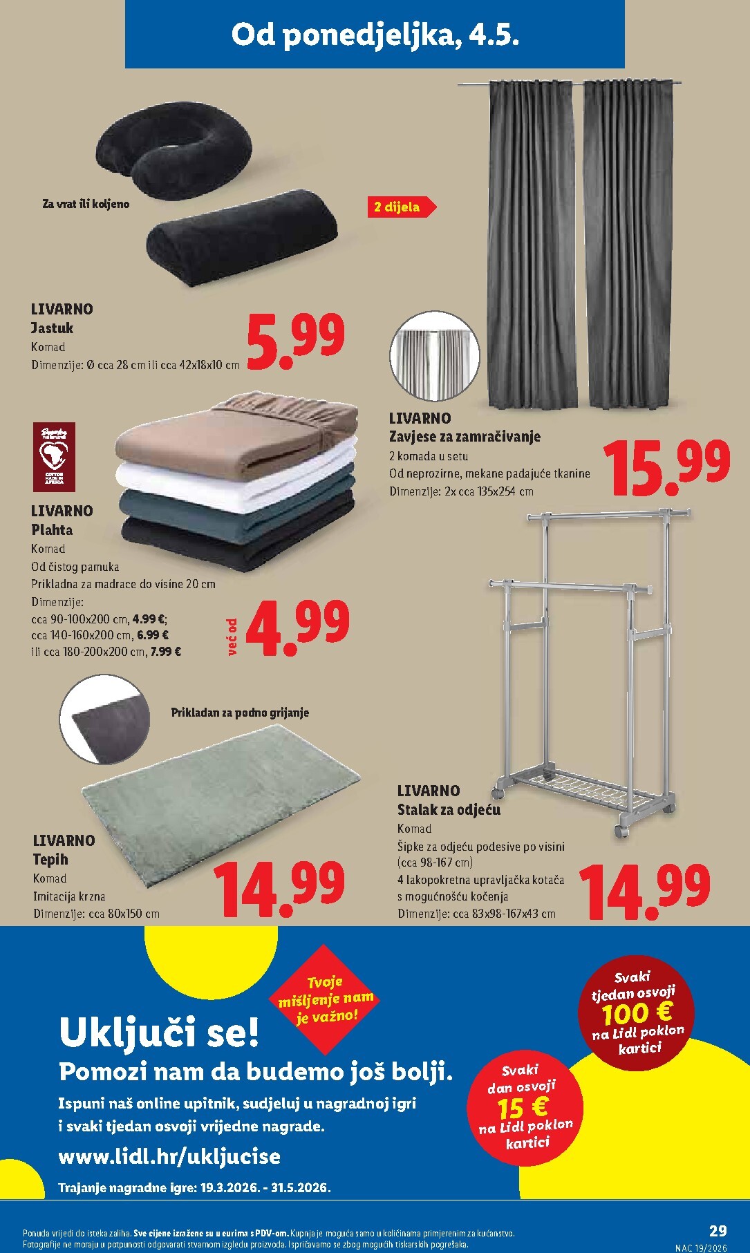 lidl - Lidl letak za sljedeći tjedan od ponedjeljka 04.05.2026 do nedjelje 10.05.2026 - page: 29