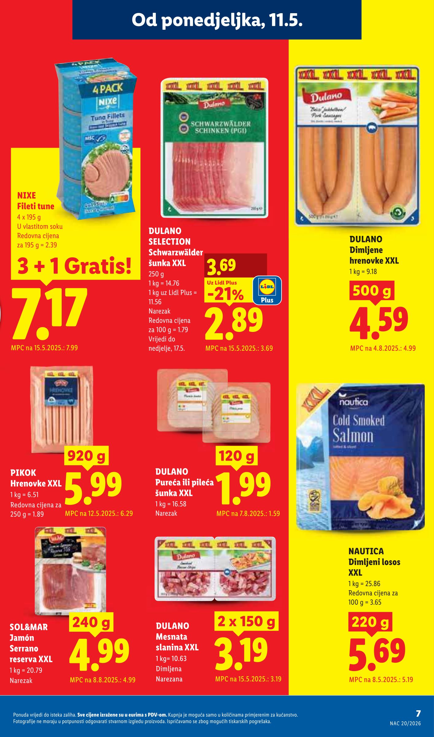 lidl - Lidl letak za sljedeći tjedan od ponedjeljka 11.05.2026 do nedjelje 17.05.2026 - page: 7