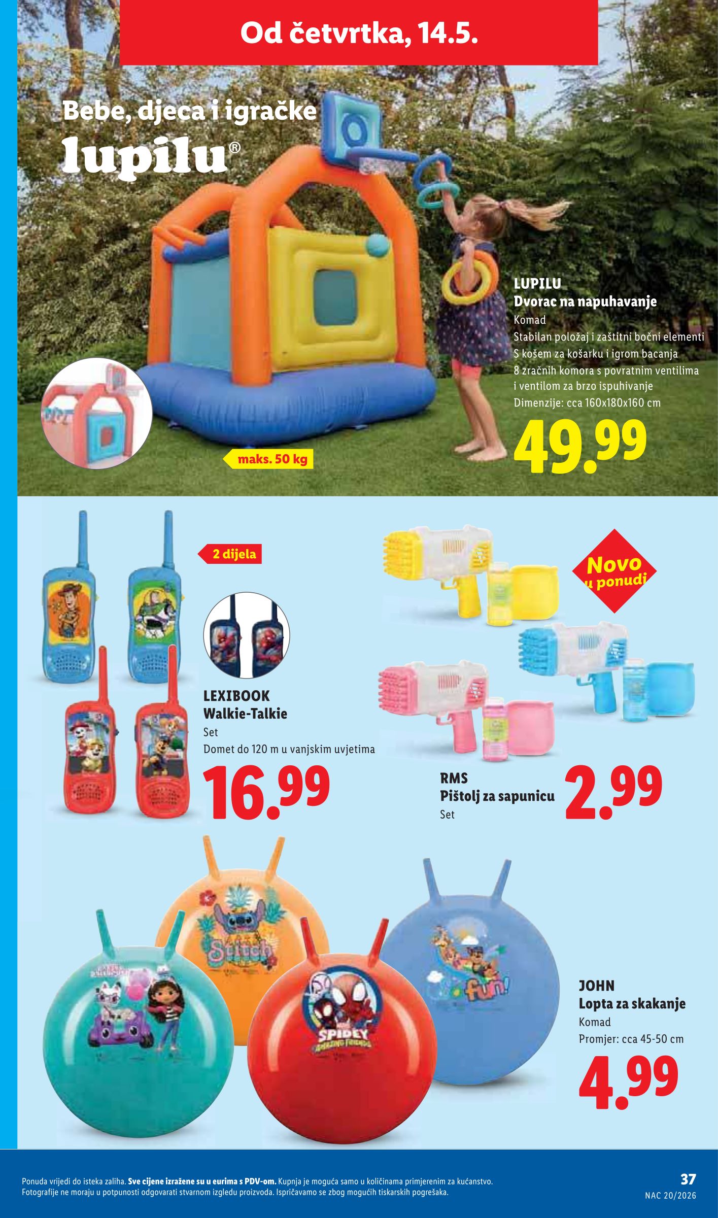 lidl - Lidl letak za sljedeći tjedan od ponedjeljka 11.05.2026 do nedjelje 17.05.2026 - page: 37