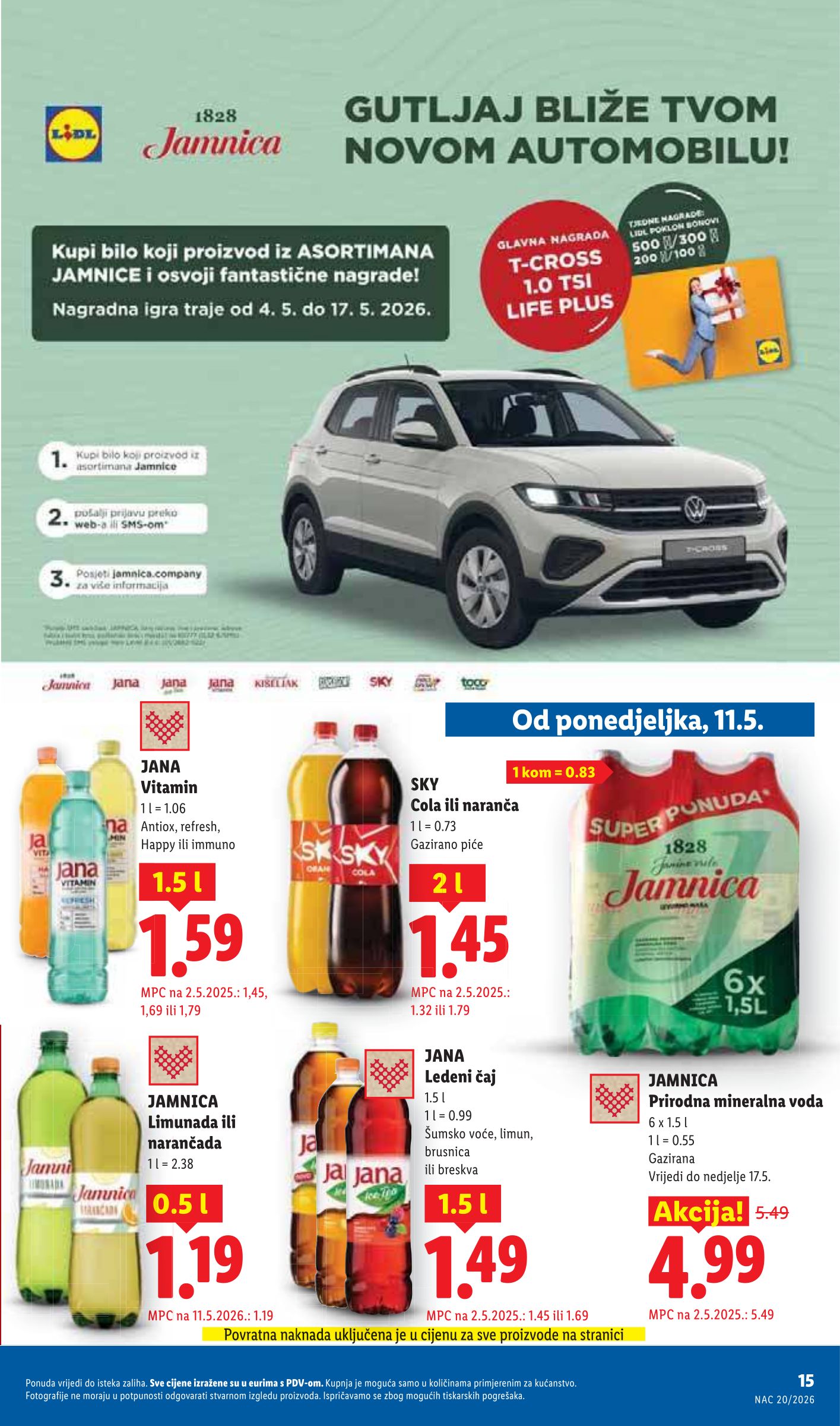 lidl - Lidl letak za sljedeći tjedan od ponedjeljka 11.05.2026 do nedjelje 17.05.2026 - page: 15