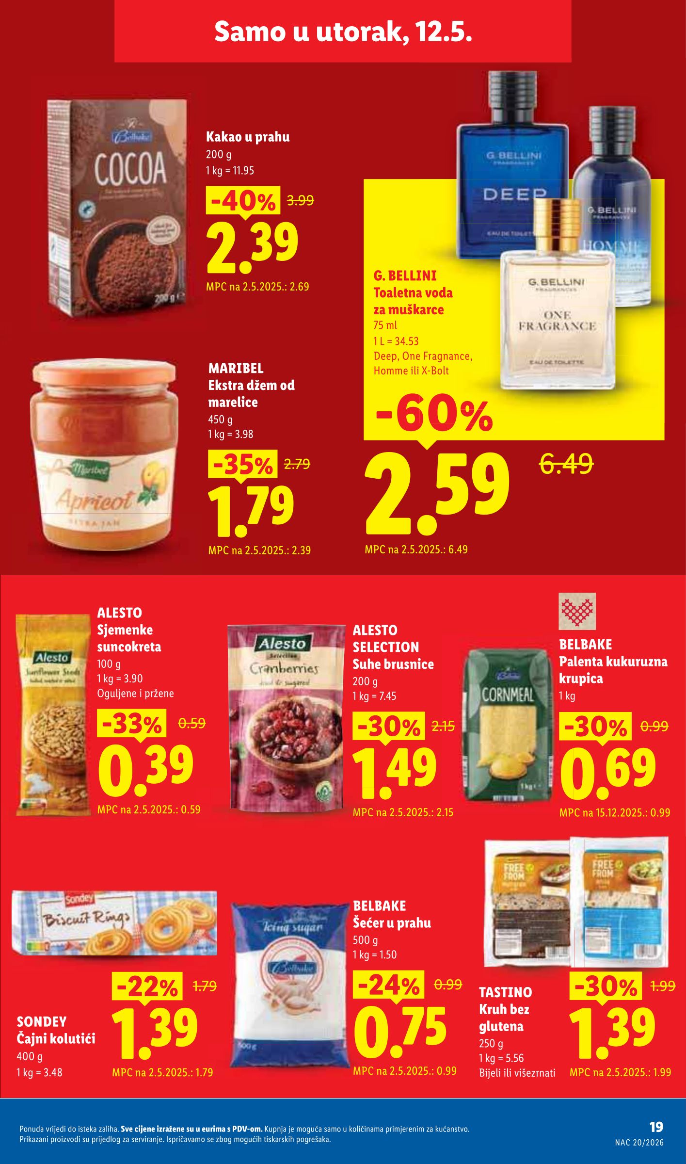 lidl - Lidl letak za sljedeći tjedan od ponedjeljka 11.05.2026 do nedjelje 17.05.2026 - page: 19