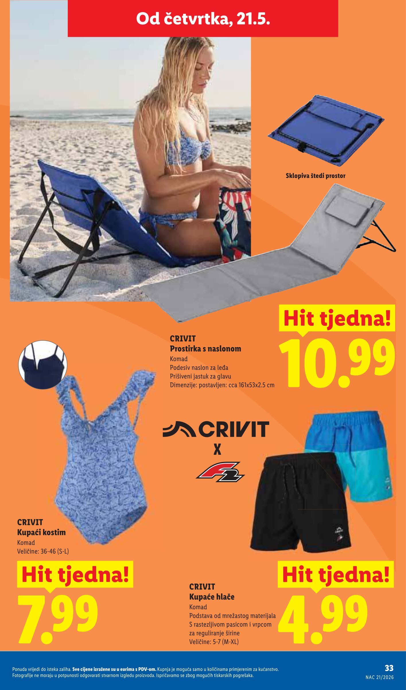 lidl - Lidl letak za sljedeći tjedan od ponedjeljka 18.05.2026 do nedjelje 24.05.2026 - page: 33