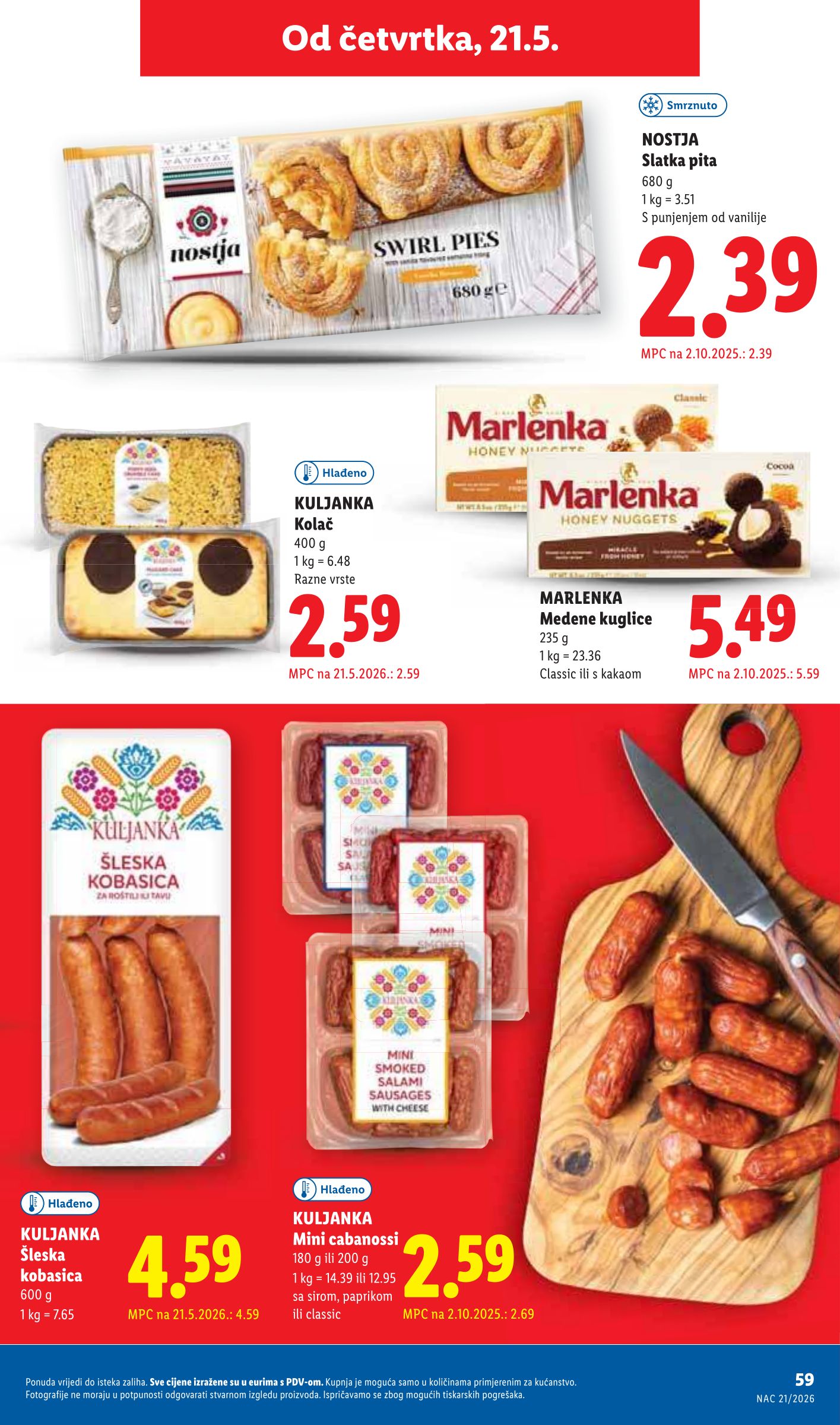 lidl - Lidl letak za sljedeći tjedan od ponedjeljka 18.05.2026 do nedjelje 24.05.2026 - page: 59