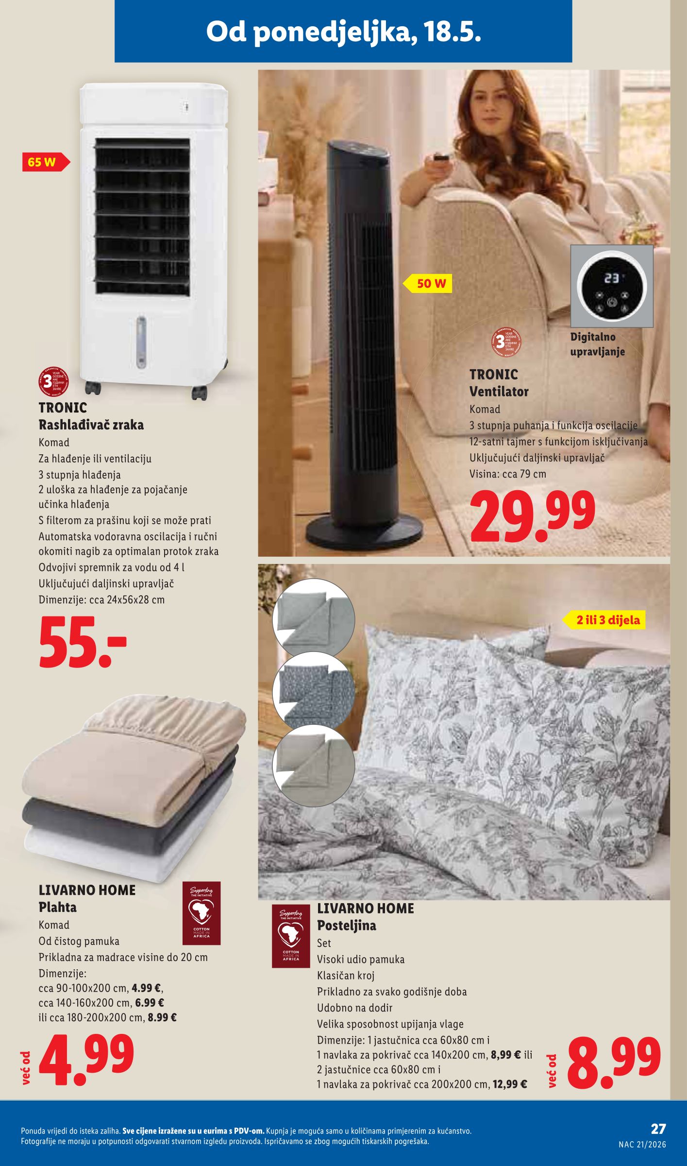 lidl - Lidl letak za sljedeći tjedan od ponedjeljka 18.05.2026 do nedjelje 24.05.2026 - page: 27