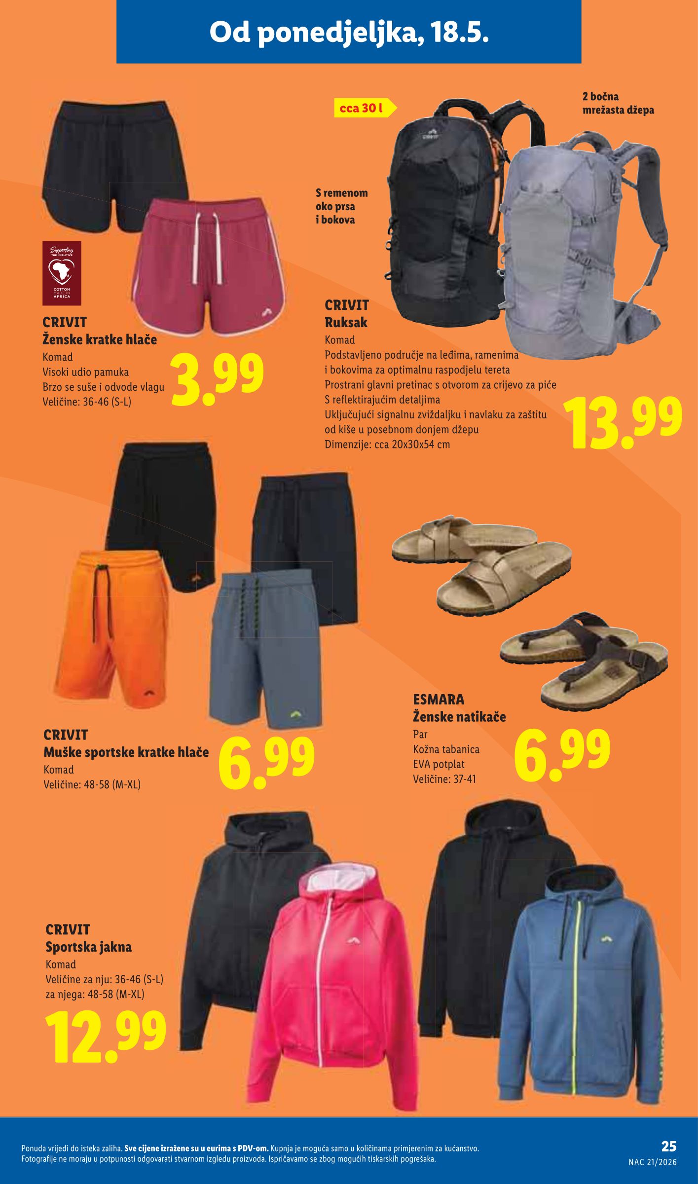 lidl - Lidl letak za sljedeći tjedan od ponedjeljka 18.05.2026 do nedjelje 24.05.2026 - page: 25