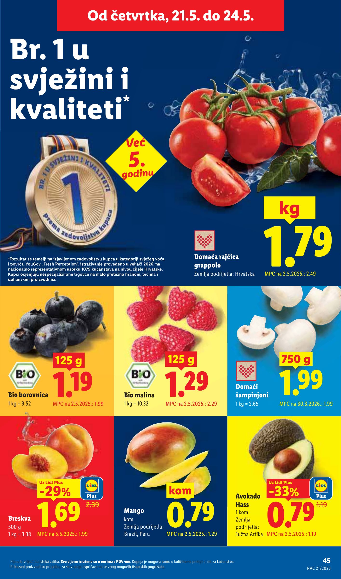 lidl - Lidl letak za sljedeći tjedan od ponedjeljka 18.05.2026 do nedjelje 24.05.2026 - page: 45
