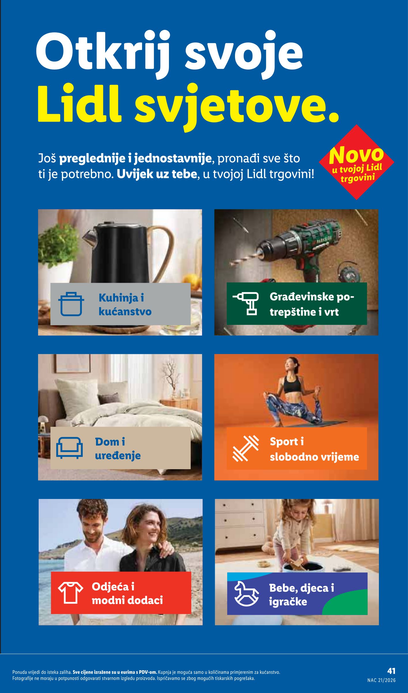lidl - Lidl letak za sljedeći tjedan od ponedjeljka 18.05.2026 do nedjelje 24.05.2026 - page: 41