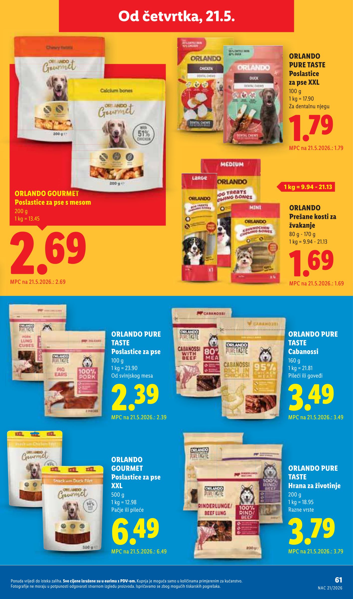 lidl - Lidl letak za sljedeći tjedan od ponedjeljka 18.05.2026 do nedjelje 24.05.2026 - page: 61