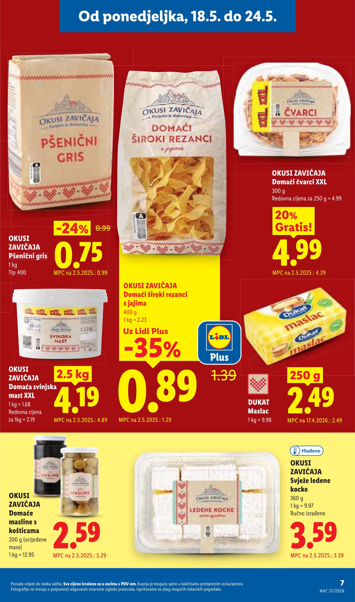 lidl - Lidl letak za sljedeći tjedan od ponedjeljka 18.05.2026 do nedjelje 24.05.2026 - page: 7