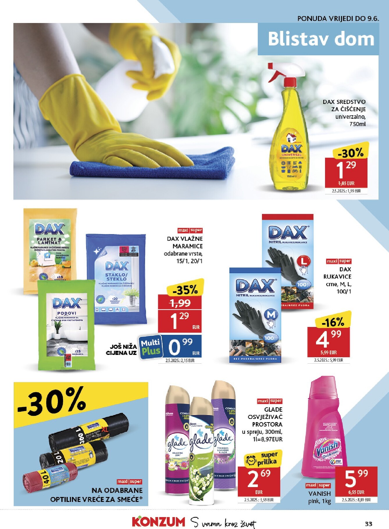 konzum - Novi Konzum - Katalog 27. 5. - 2. 6. katalog od srijede, 27.05.2026 do utorka, 02.06.2026 - page: 33