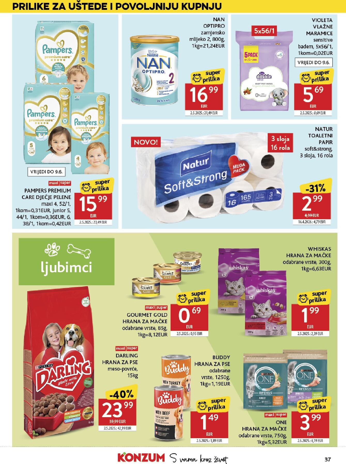 konzum - Novi Konzum - Katalog 27. 5. - 2. 6. katalog od srijede, 27.05.2026 do utorka, 02.06.2026 - page: 37