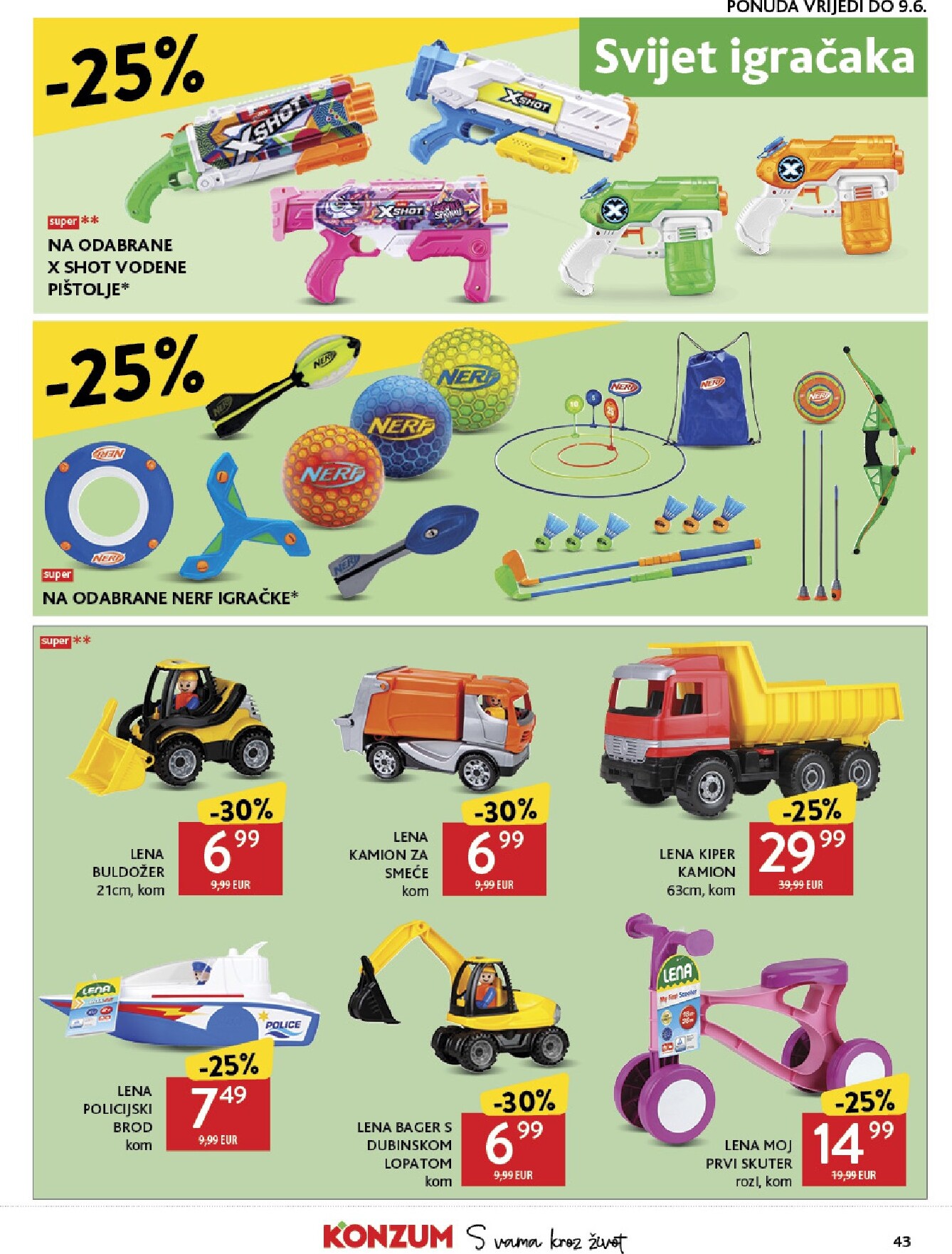konzum - Novi Konzum - Katalog 27. 5. - 2. 6. katalog od srijede, 27.05.2026 do utorka, 02.06.2026 - page: 43