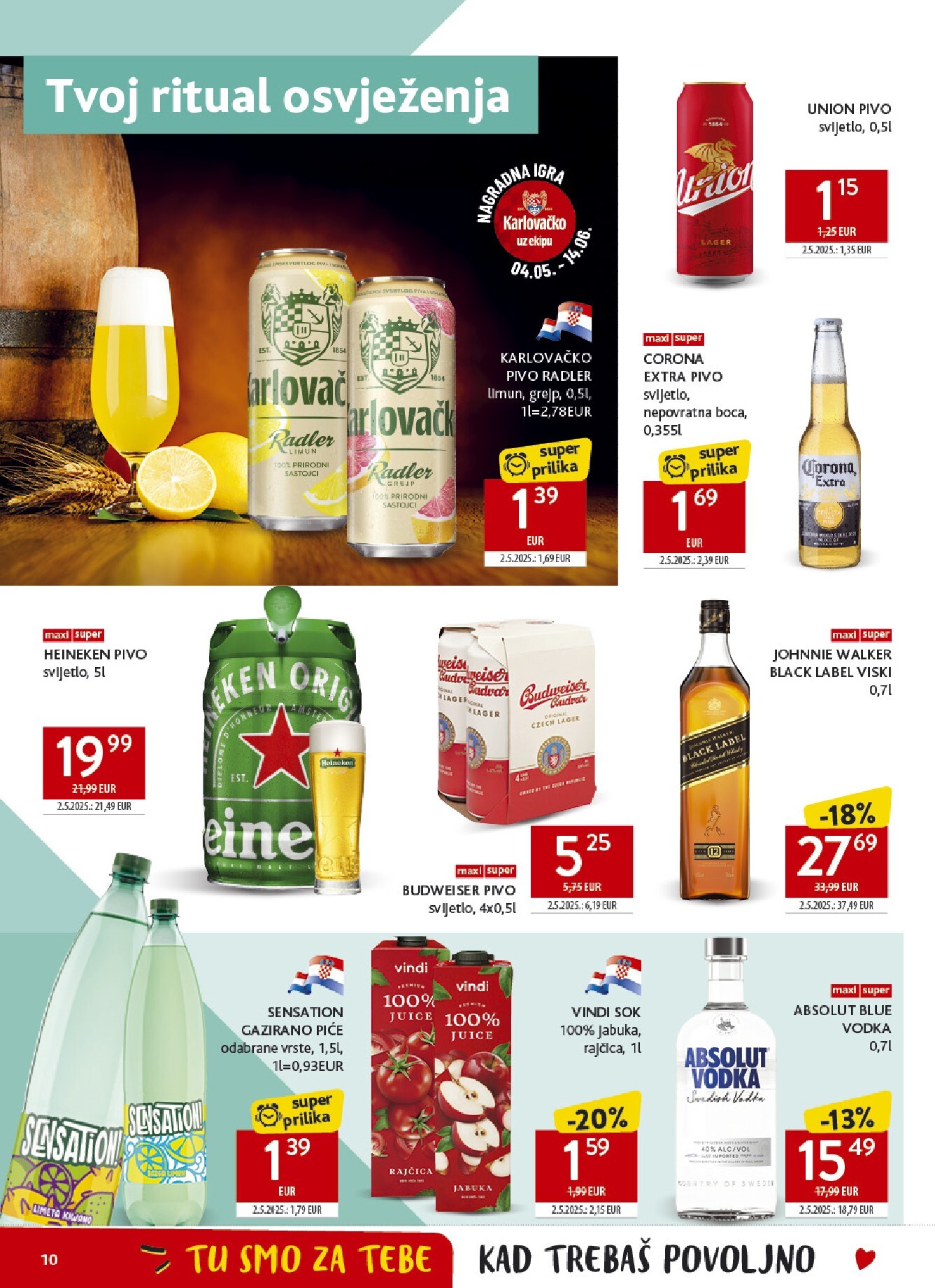 konzum - Novi Konzum - Katalog 27. 5. - 2. 6. katalog od srijede, 27.05.2026 do utorka, 02.06.2026 - page: 10