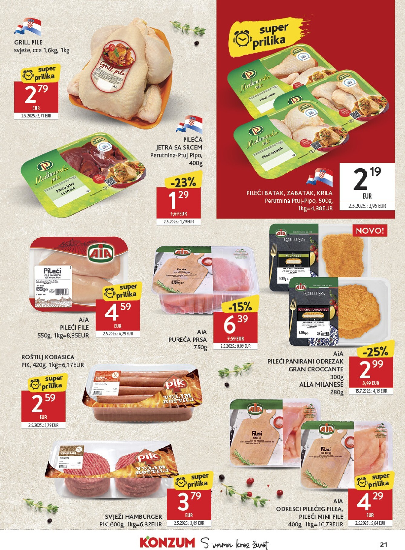 konzum - Novi Konzum - Katalog 27. 5. - 2. 6. katalog od srijede, 27.05.2026 do utorka, 02.06.2026 - page: 21