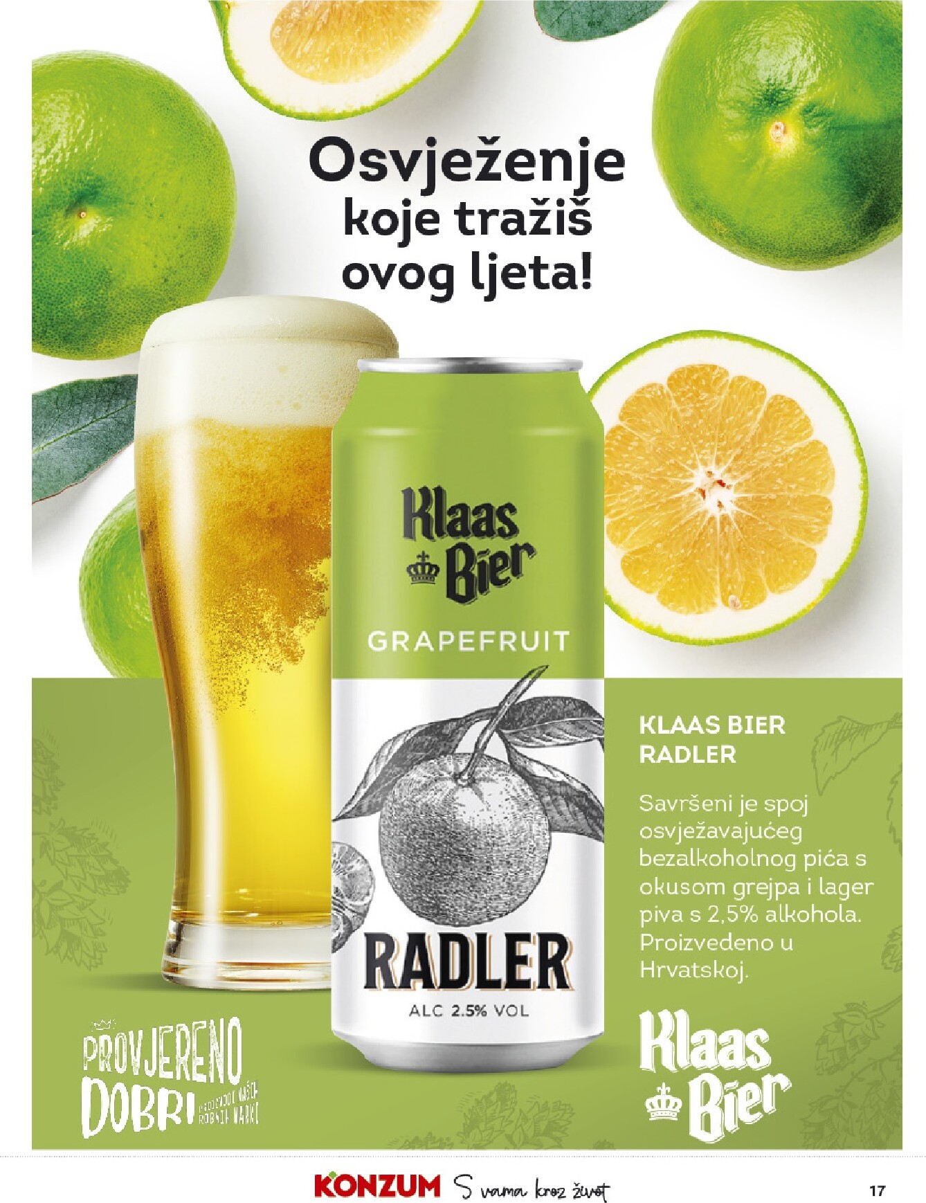 konzum - Novi Konzum katalog od srijede, 10.06.2026 do utorka, 16.06.2026 - page: 17