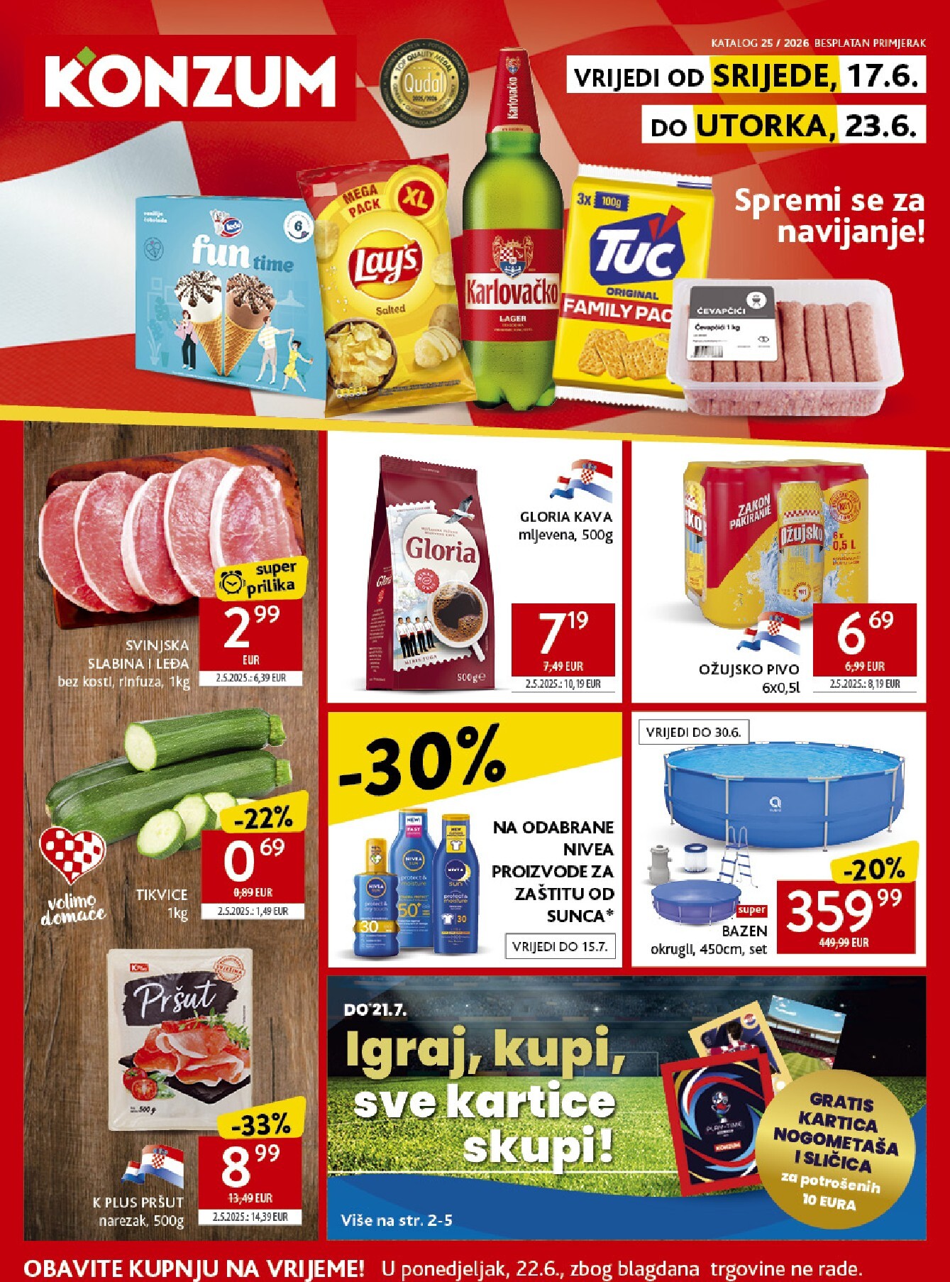 konzum - Novi Konzum katalog od srijede, 17.06.2026 do utorka, 23.06.2026