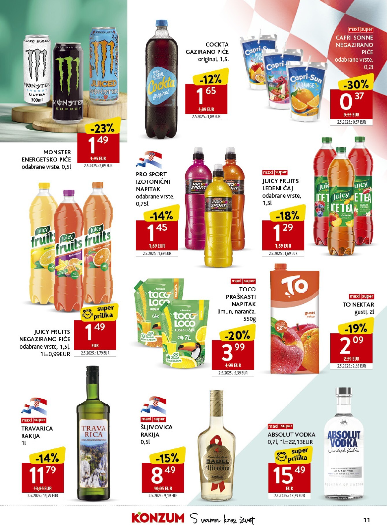 konzum - Novi Konzum katalog od srijede, 17.06.2026 do utorka, 23.06.2026 - page: 11