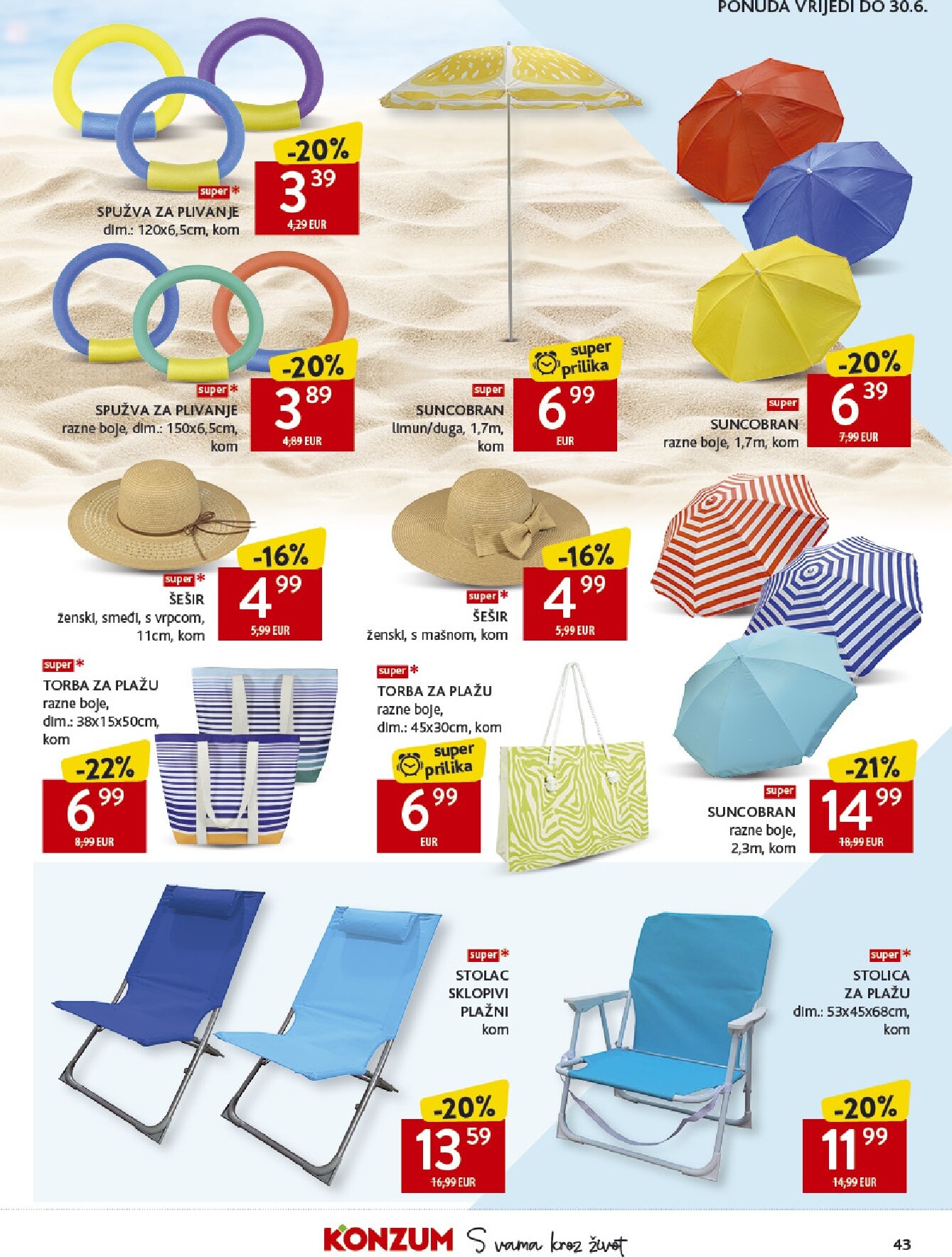 konzum - Novi Konzum katalog od srijede, 17.06.2026 do utorka, 23.06.2026 - page: 43