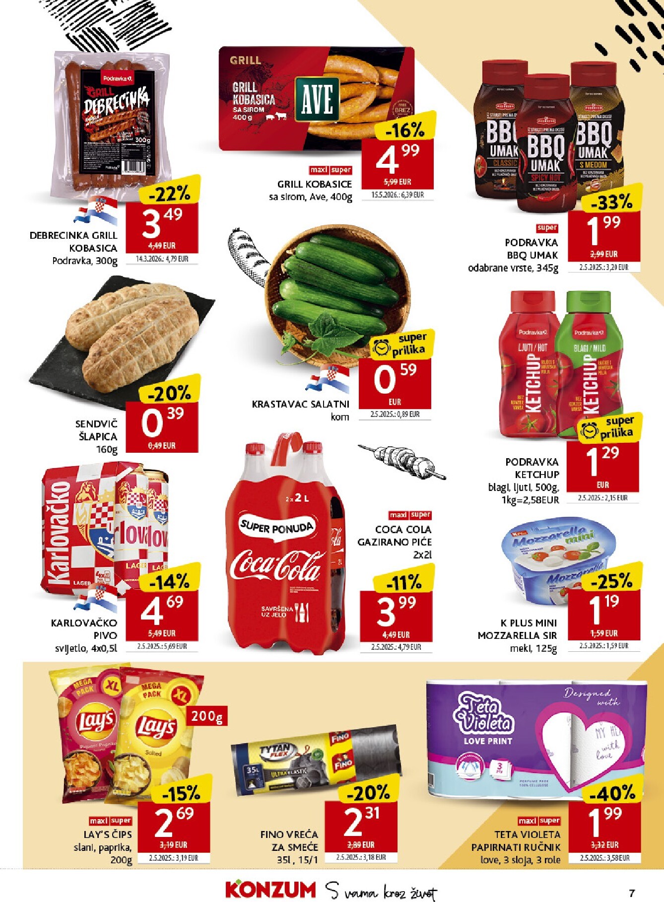 konzum - Novi Konzum katalog od srijede, 17.06.2026 do utorka, 23.06.2026 - page: 7