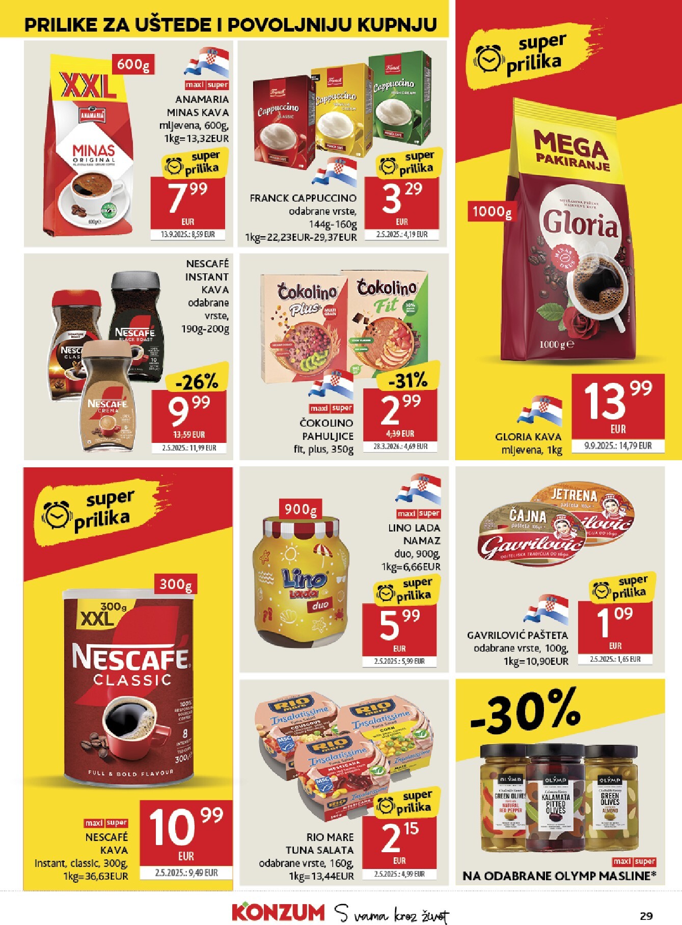 konzum - Novi Konzum katalog od srijede, 24.06.2026 do utorka, 30.06.2026 - page: 29