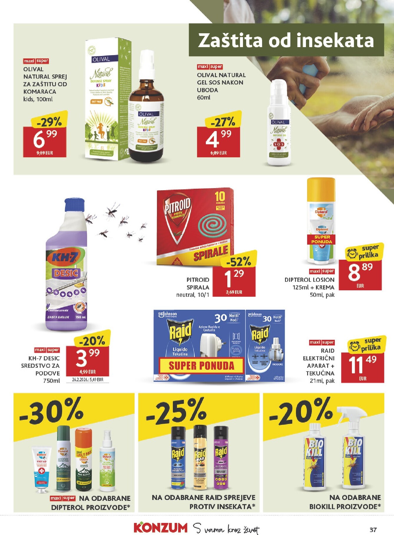 konzum - Novi Konzum katalog od srijede, 24.06.2026 do utorka, 30.06.2026 - page: 37