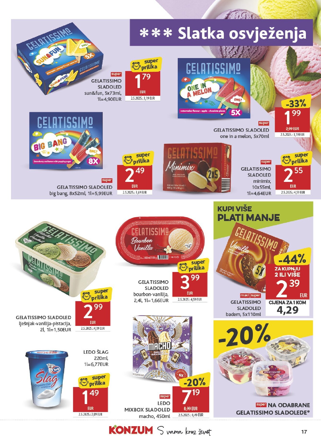 konzum - Novi Konzum katalog od srijede, 24.06.2026 do utorka, 30.06.2026 - page: 17