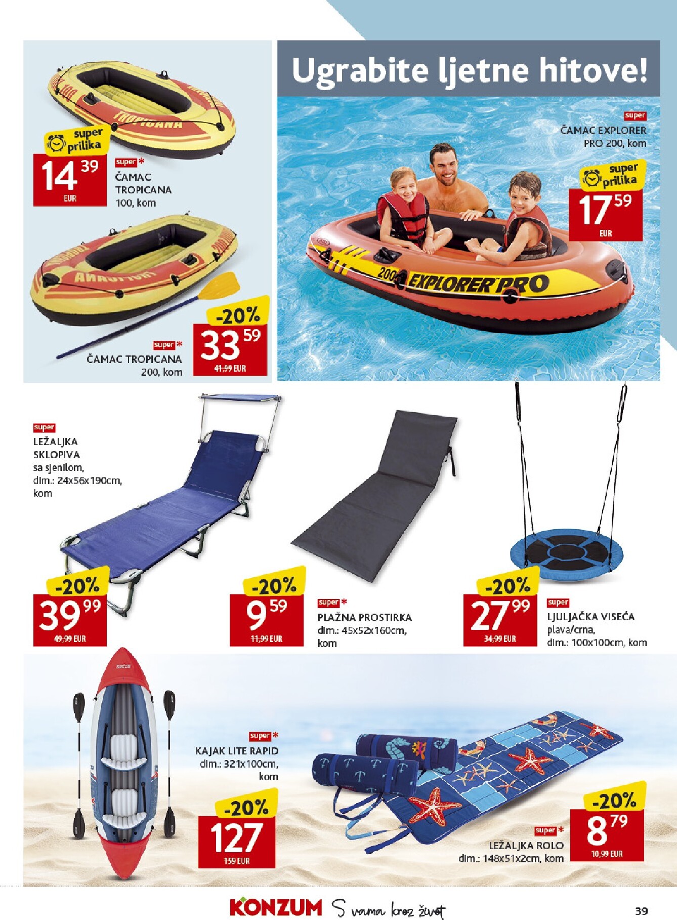 konzum - Novi Konzum katalog od srijede, 24.06.2026 do utorka, 30.06.2026 - page: 39