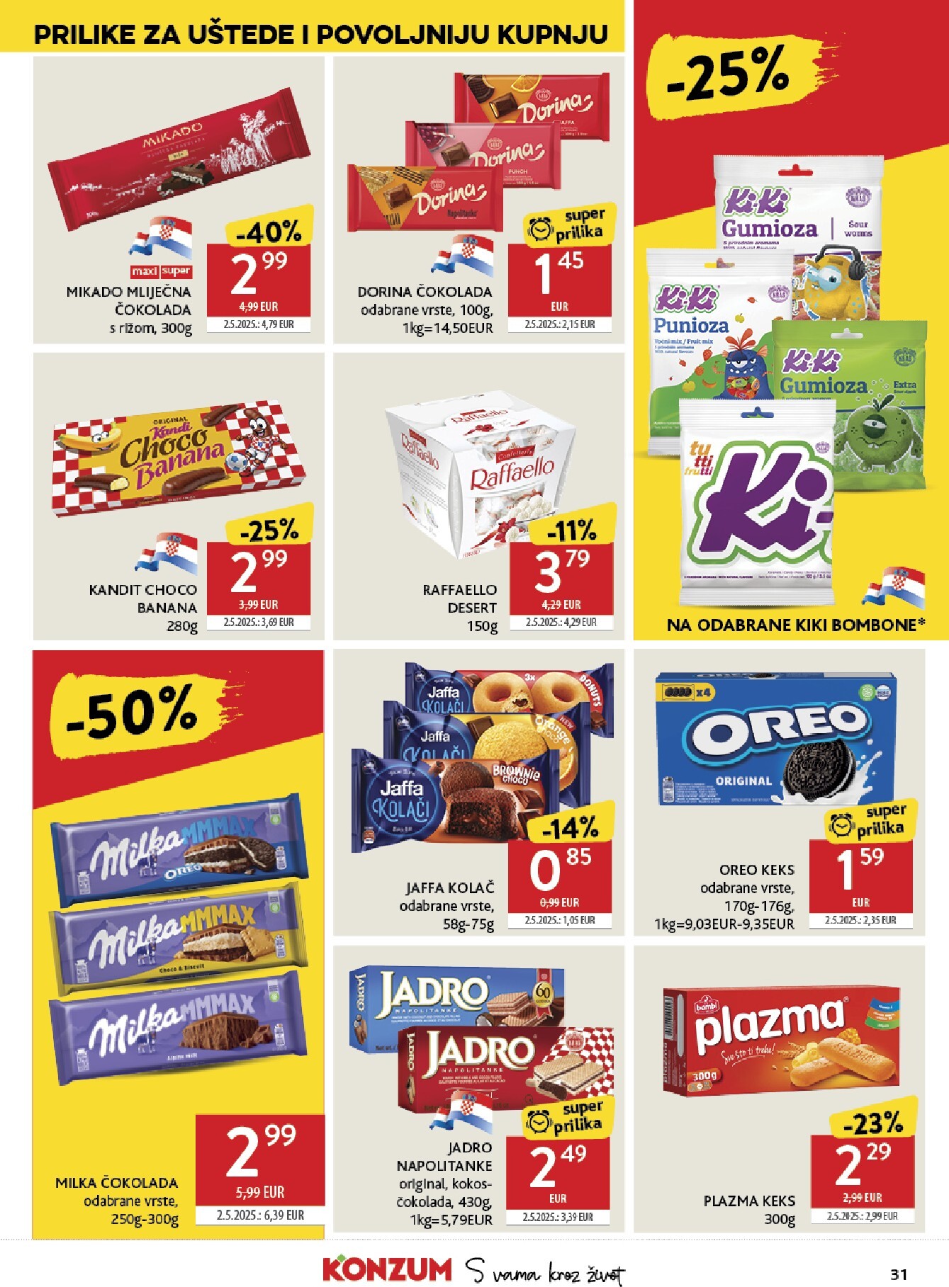 konzum - Novi Konzum katalog od srijede, 24.06.2026 do utorka, 30.06.2026 - page: 31