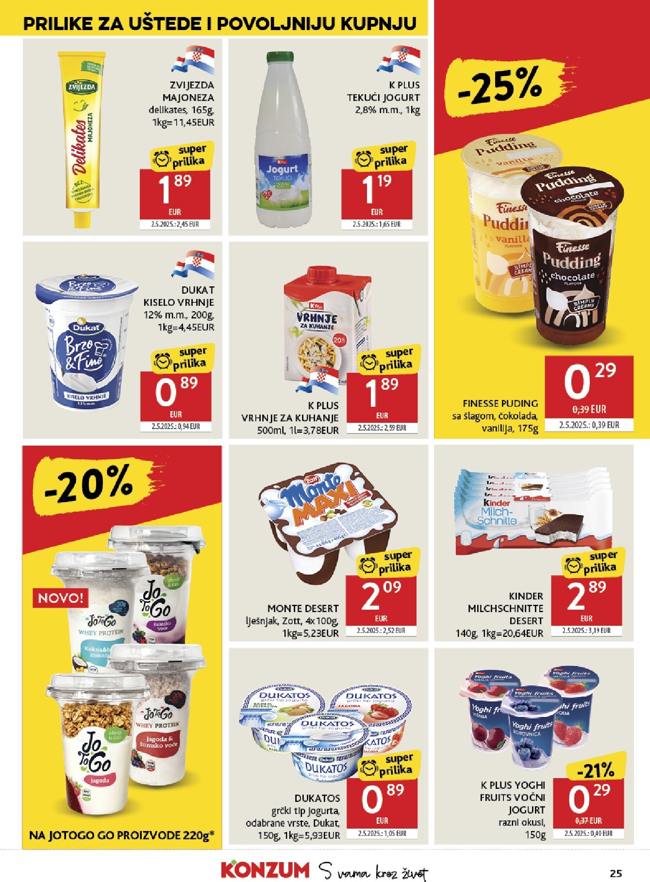 konzum - Novi Konzum katalog od srijede, 24.06.2026 do utorka, 30.06.2026 - page: 25
