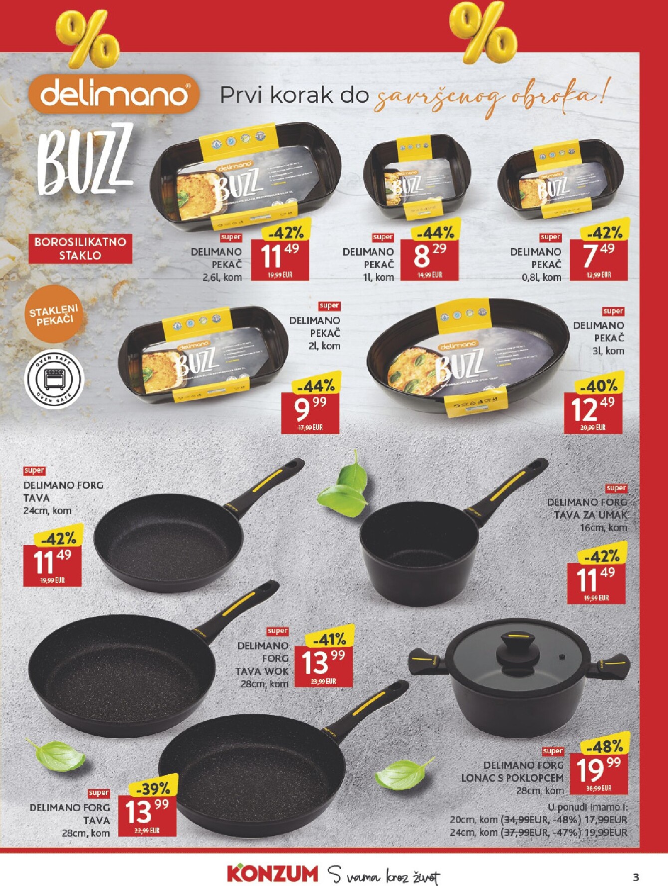 konzum - Aktualni katalog Konzum - Top ponuda od petka, 19.06.2026 do nedjelje, 19.07.2026 - page: 3