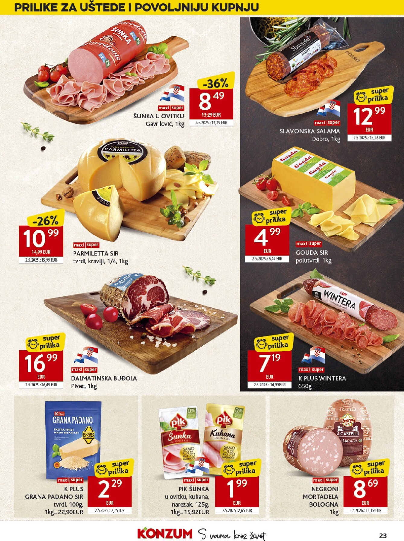 konzum - Novi Konzum katalog od srijede, 01.07.2026 do utorka, 07.07.2026 - page: 23