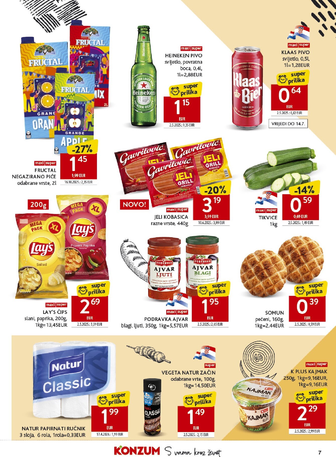 konzum - Novi Konzum katalog od srijede, 01.07.2026 do utorka, 07.07.2026 - page: 7