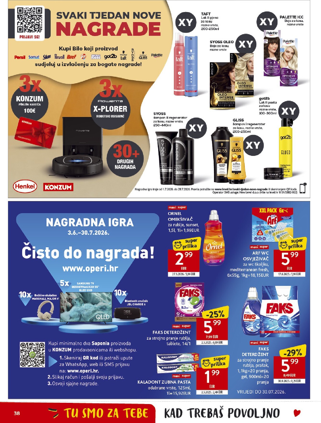konzum - Novi Konzum katalog od srijede, 01.07.2026 do utorka, 07.07.2026 - page: 38