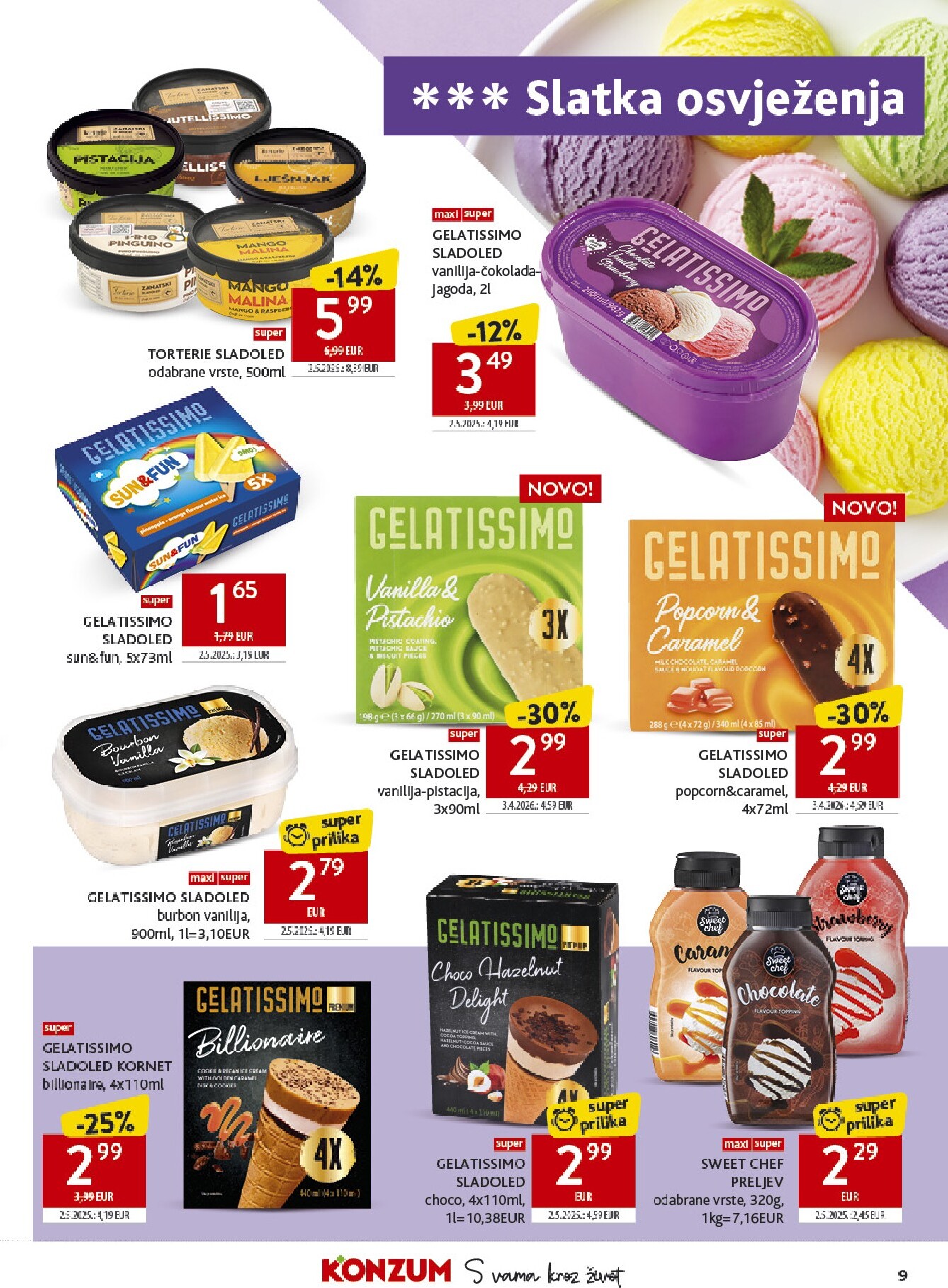 konzum - Novi Konzum katalog od srijede, 01.07.2026 do utorka, 07.07.2026 - page: 9