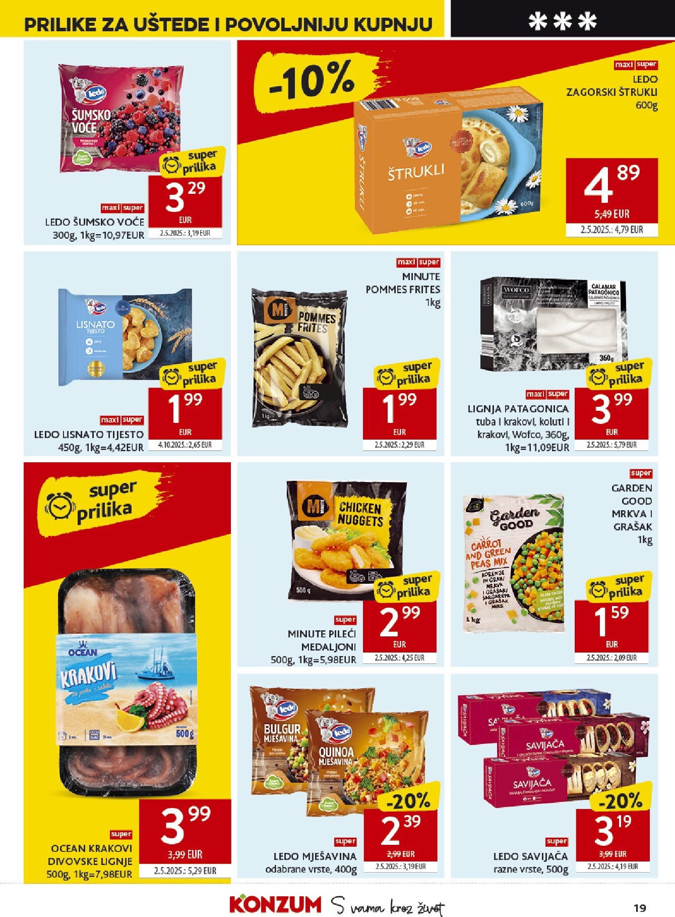konzum - Novi Konzum katalog od srijede, 01.07.2026 do utorka, 07.07.2026 - page: 19