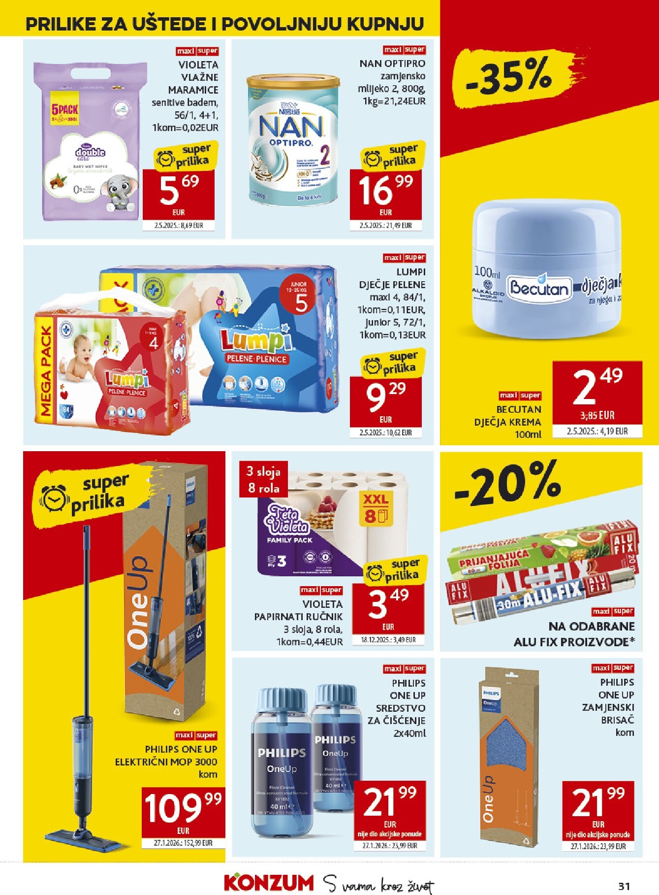konzum - Novi Konzum katalog od srijede, 01.07.2026 do utorka, 07.07.2026 - page: 31