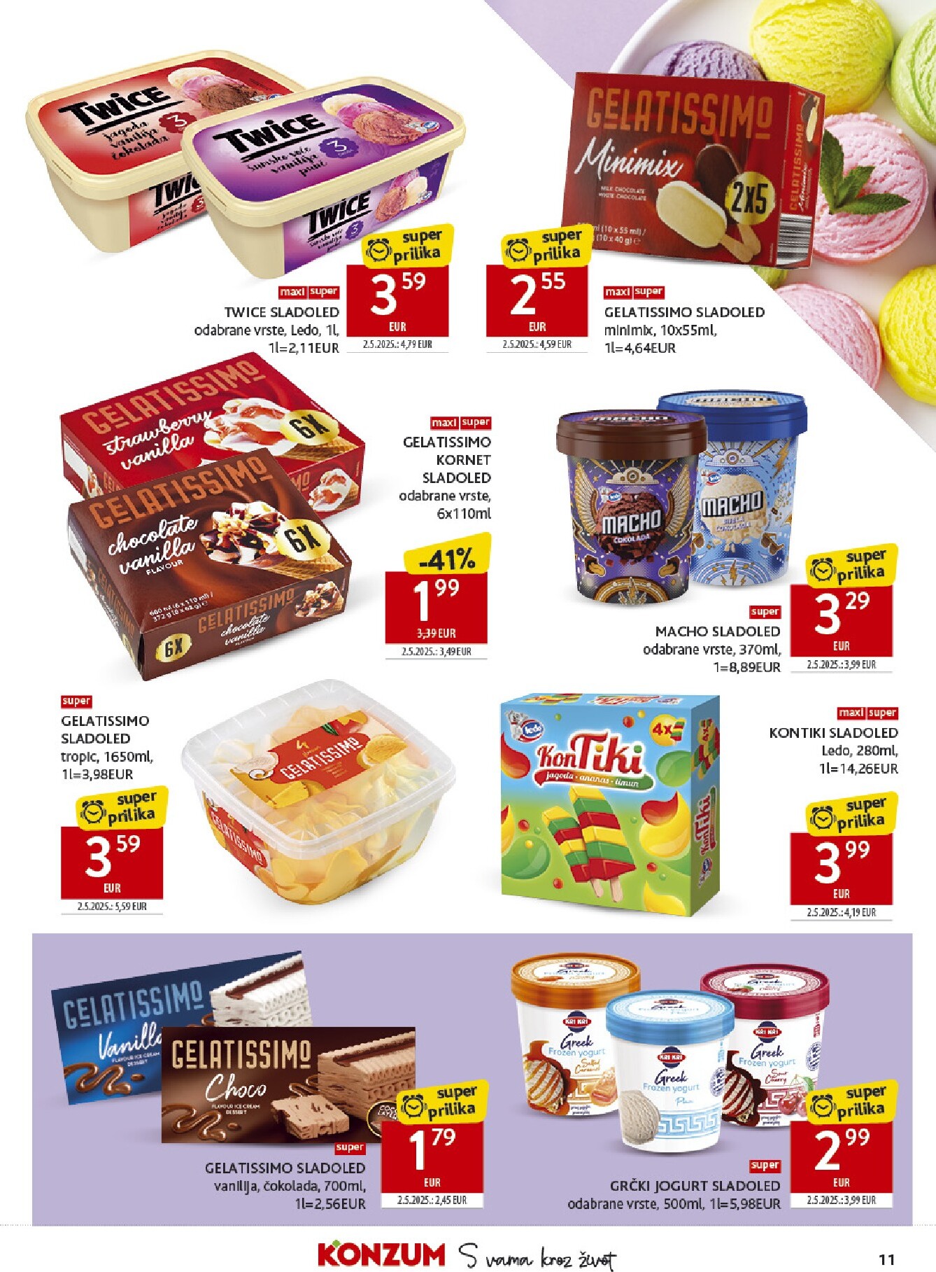konzum - Aktualni katalog Konzum od srijede, 01.07.2026 do utorka, 07.07.2026 - page: 11