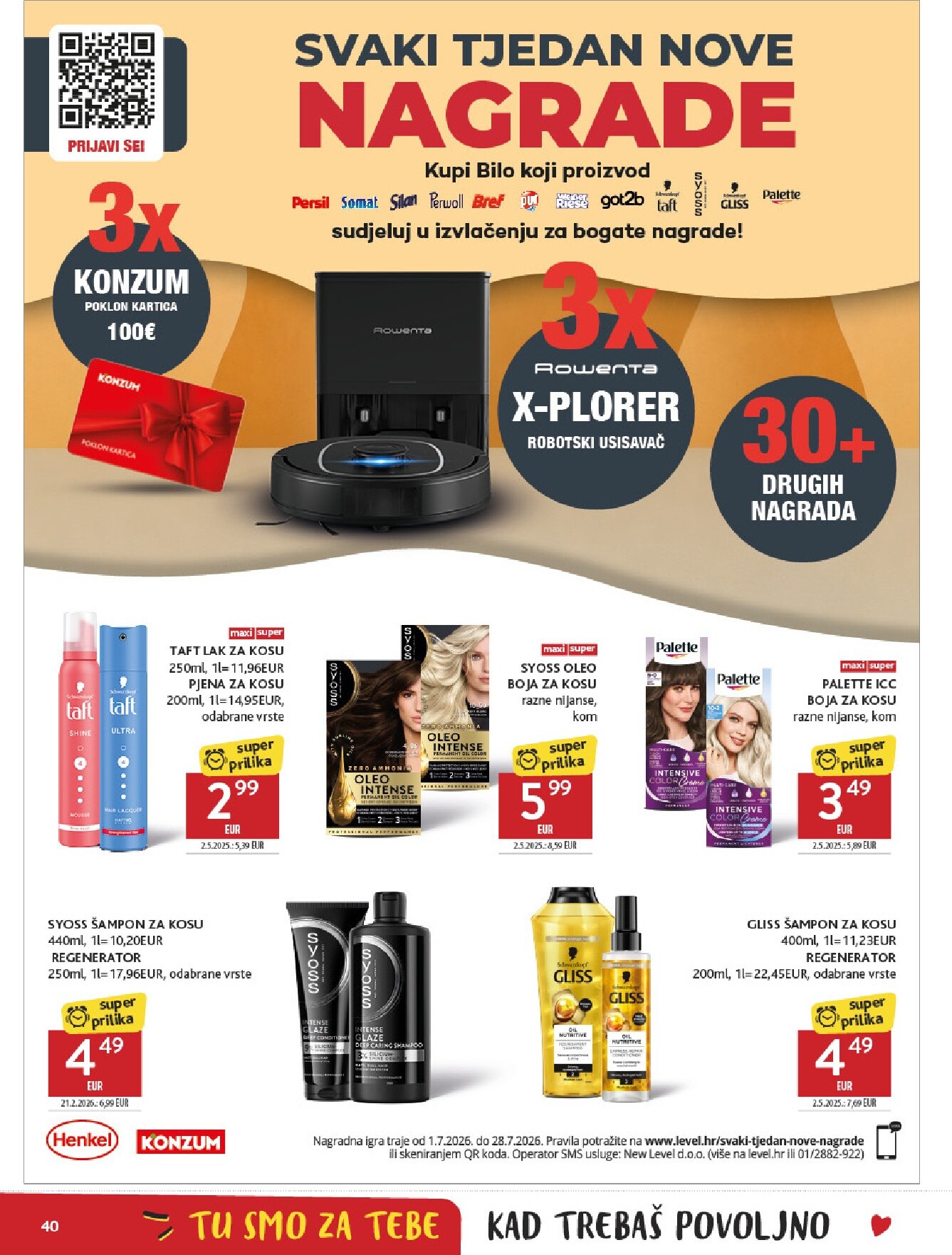 konzum - Aktualni katalog Konzum od srijede, 01.07.2026 do utorka, 07.07.2026 - page: 40