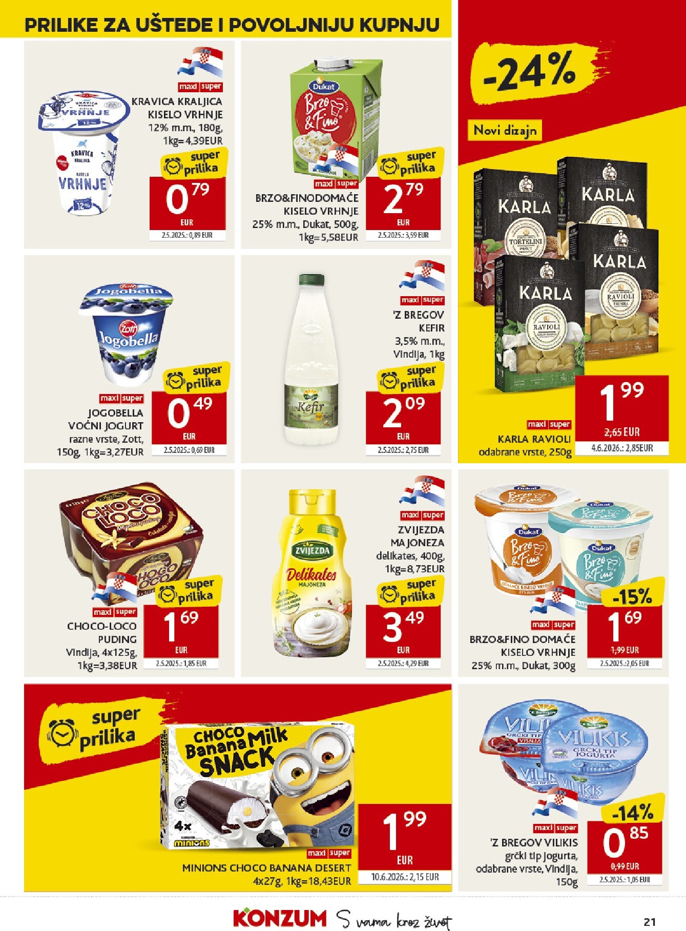 konzum - Aktualni katalog Konzum od srijede, 01.07.2026 do utorka, 07.07.2026 - page: 21
